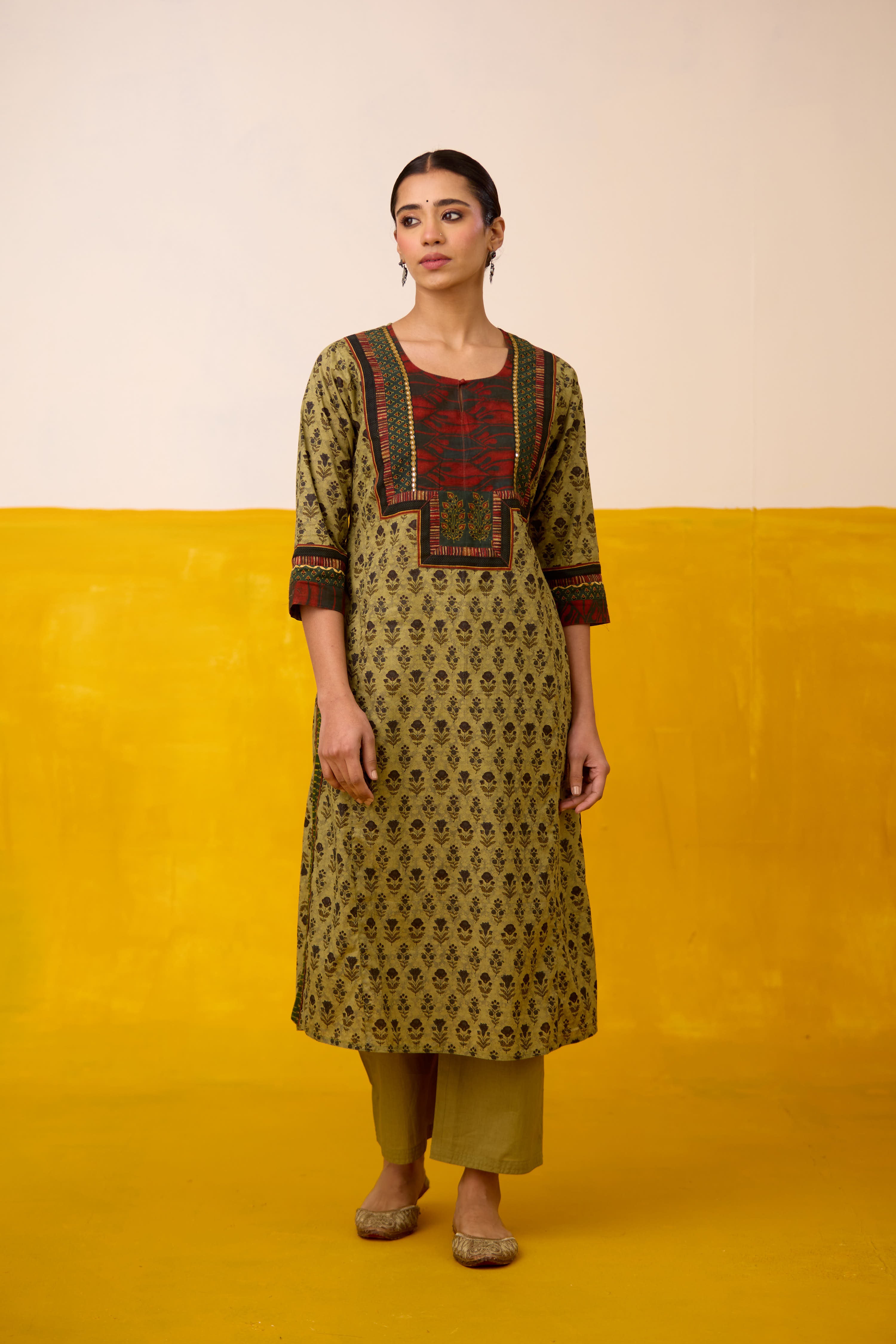 Rozana Pant Green
