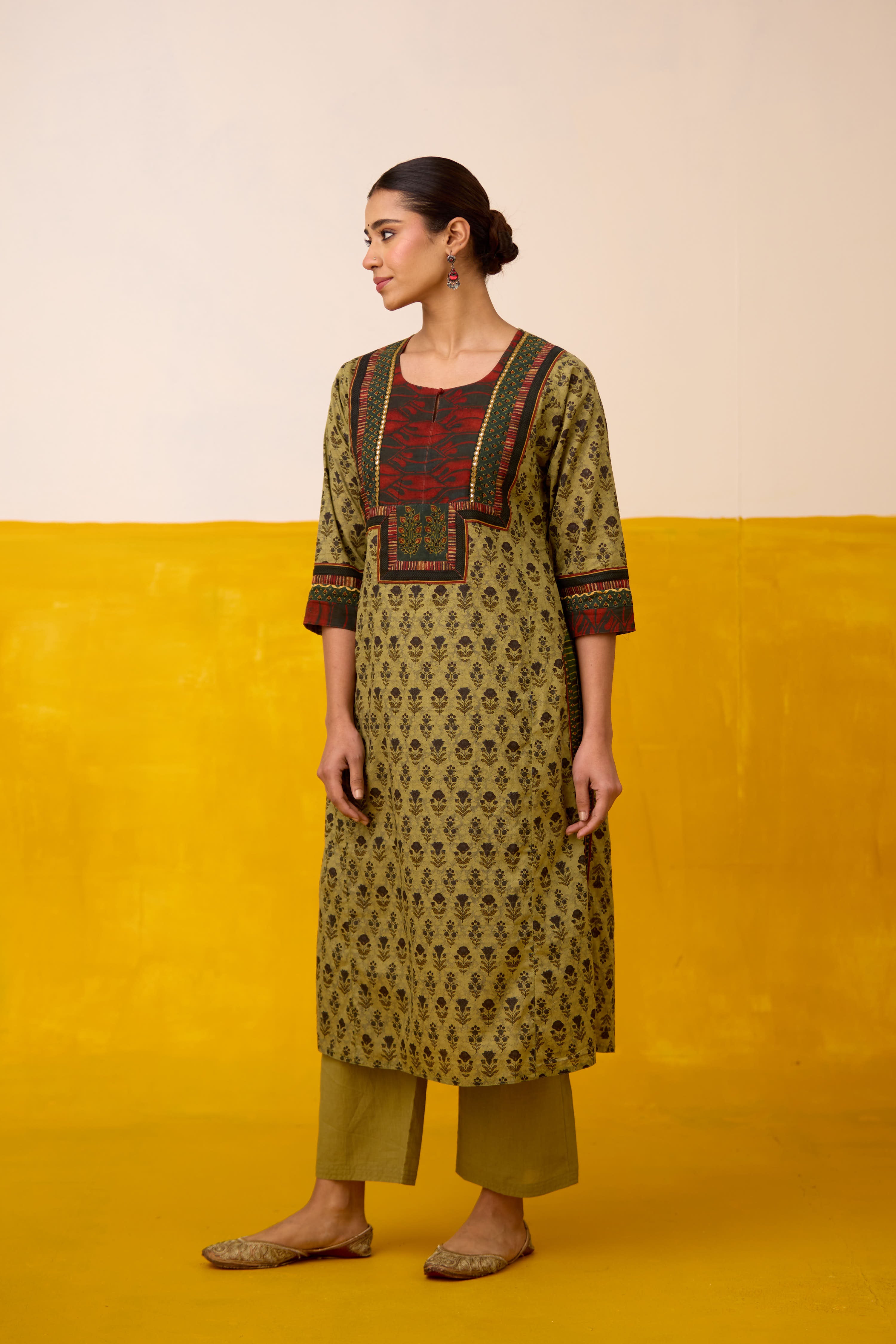 Rozana Pant Green