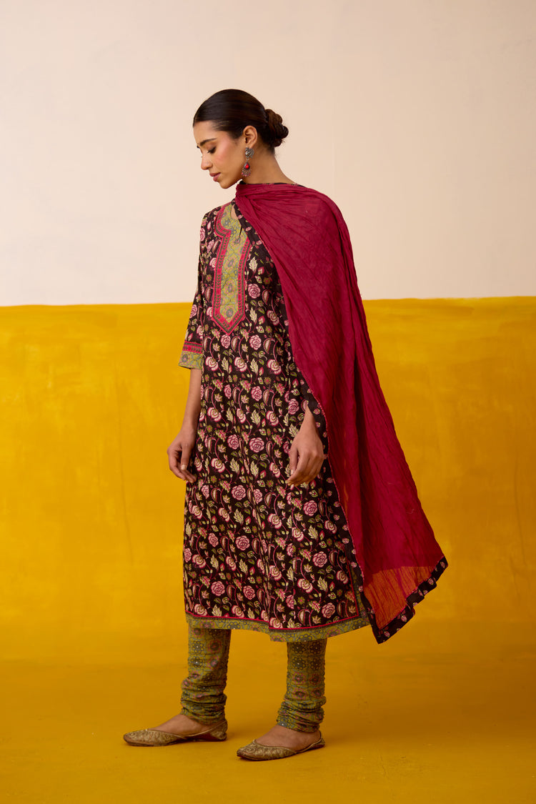 Rozana Dupatta Pink