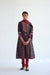 Choga Kurta Set Black Maroon (Set of 3) (9418662707499)
