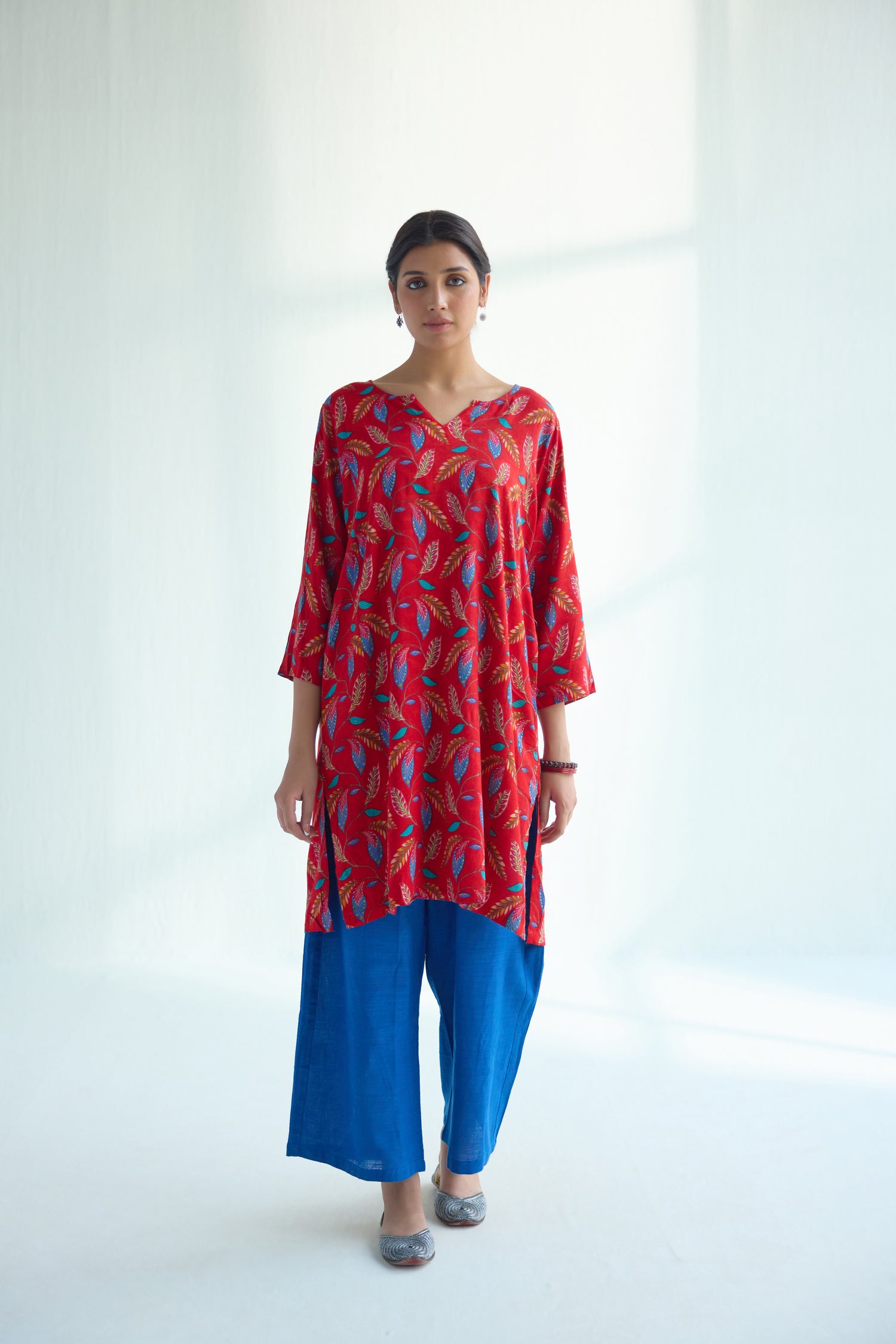 Layla Co-ord Set Red (Set of 2) (9418453713195)