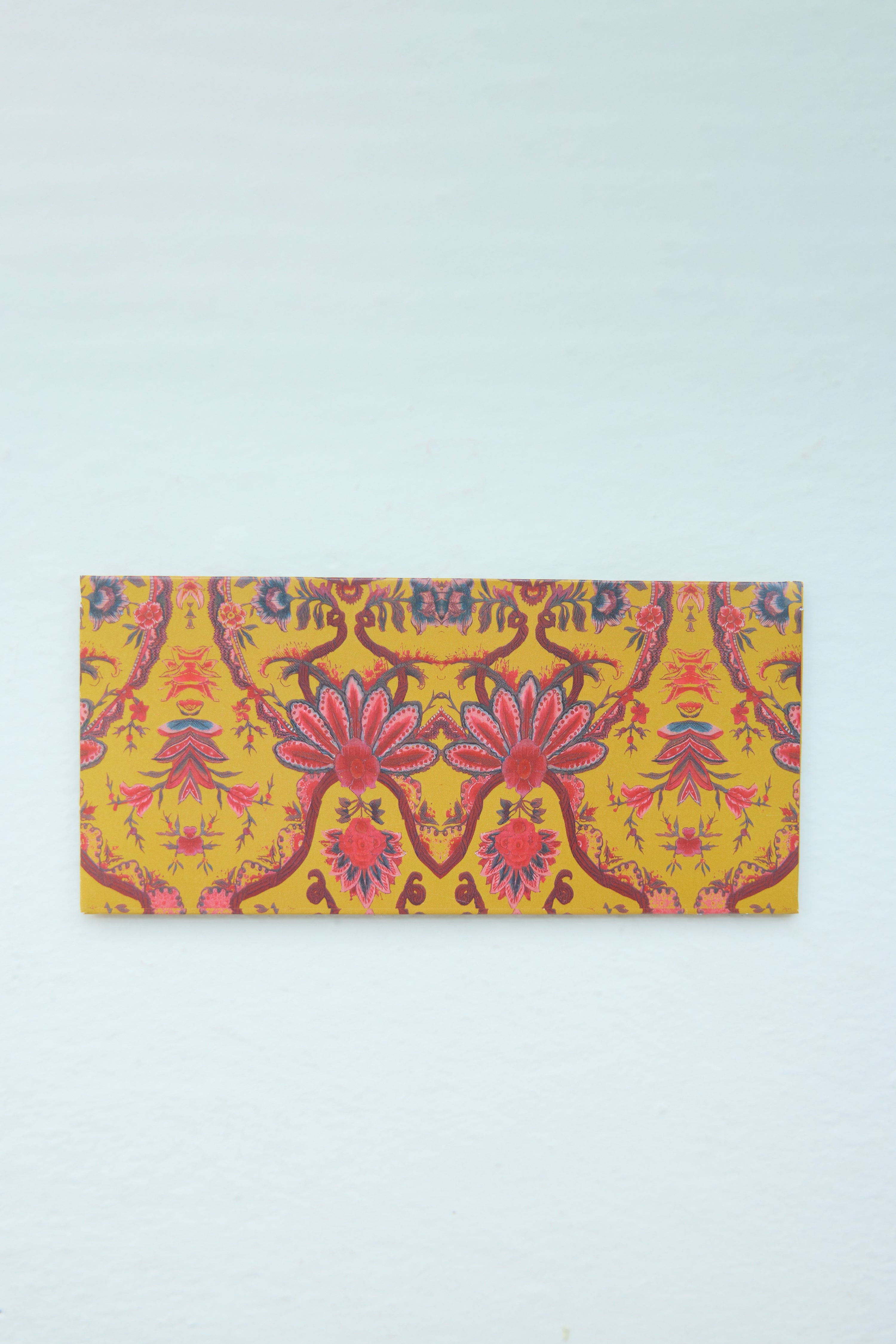 Floral Envelope Mustard (Set of 5) (9423211790635)