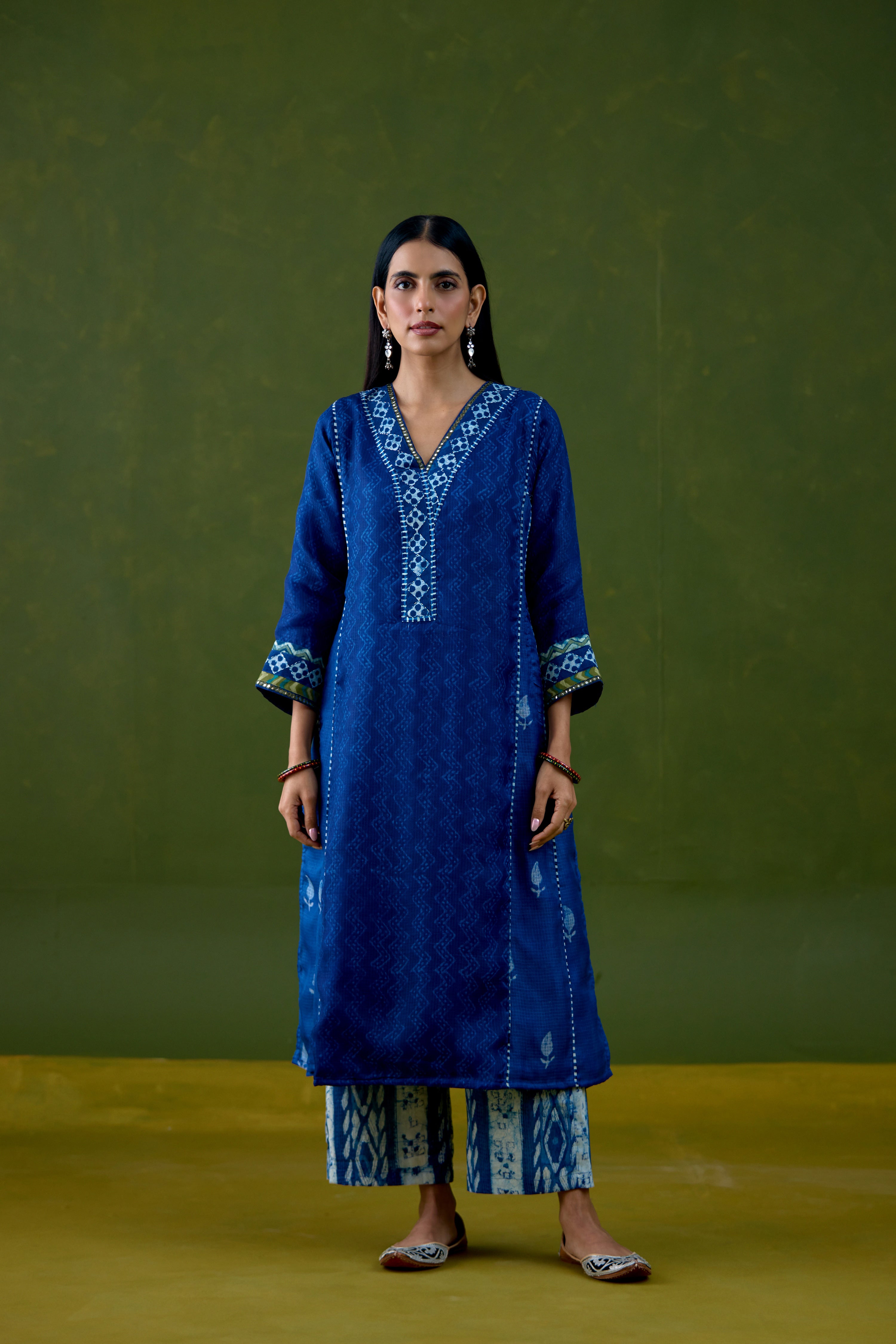 Tulsi Pant Dark Blue