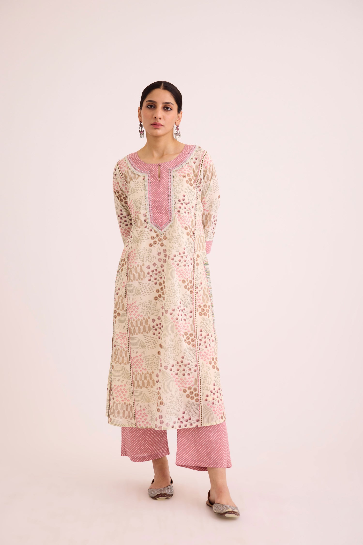 Rozana Pant Pink White (9627154940203)