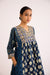 Meera Kurta Teal Beige (9610200875307)