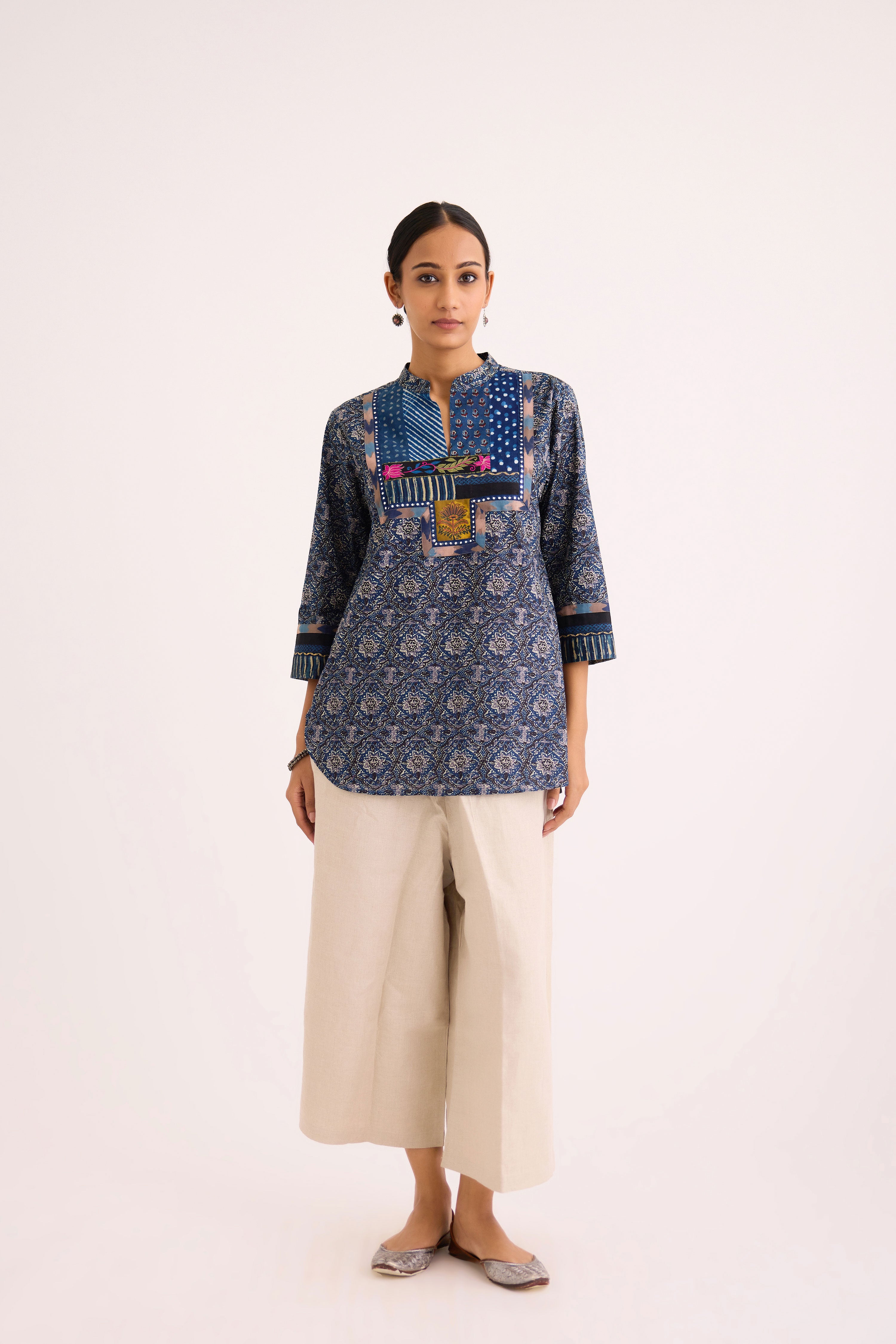 Rozana Kurti Indigo (9625390743851)