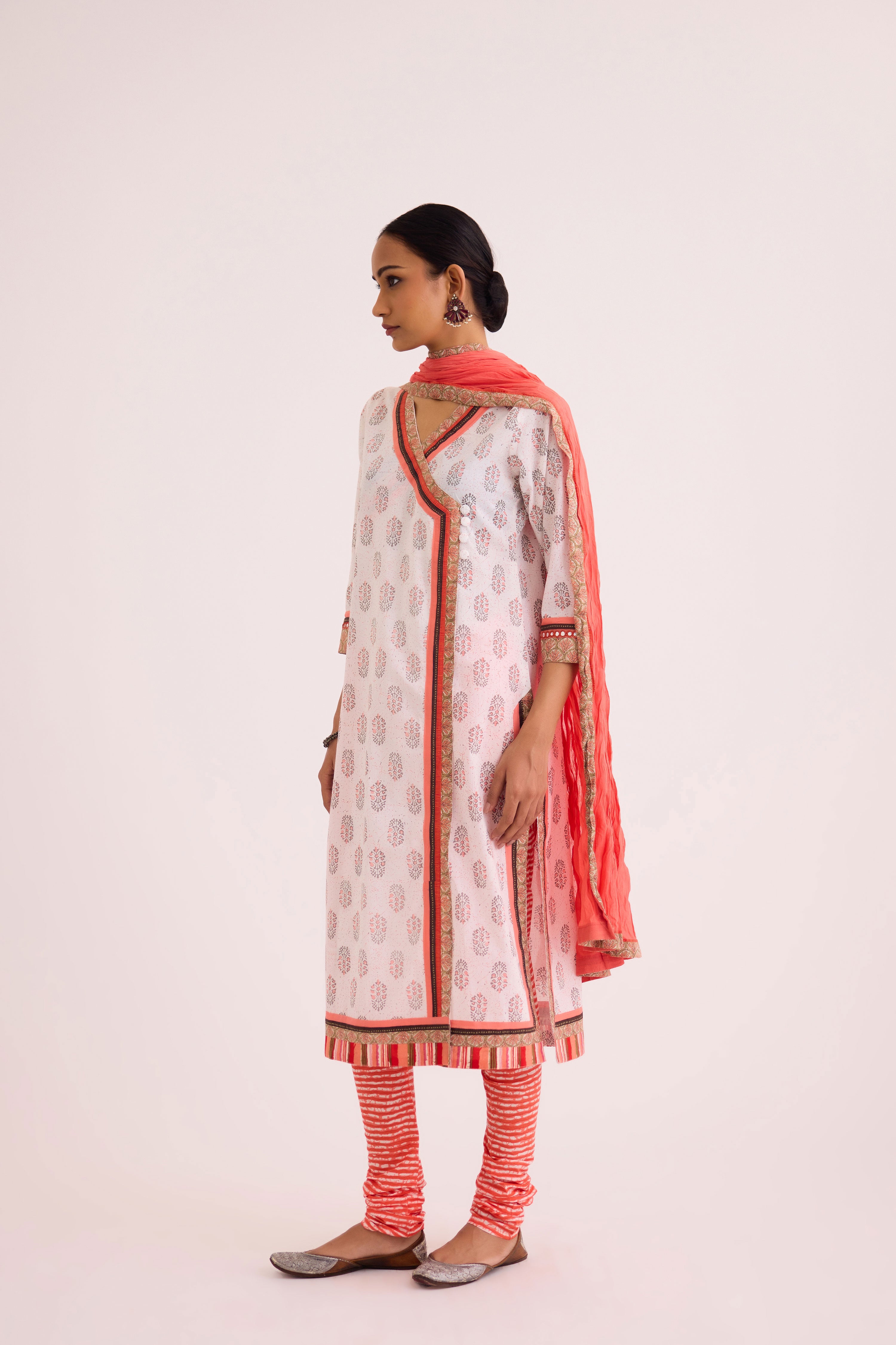 Rozana Dupatta Peach (9609941909803)