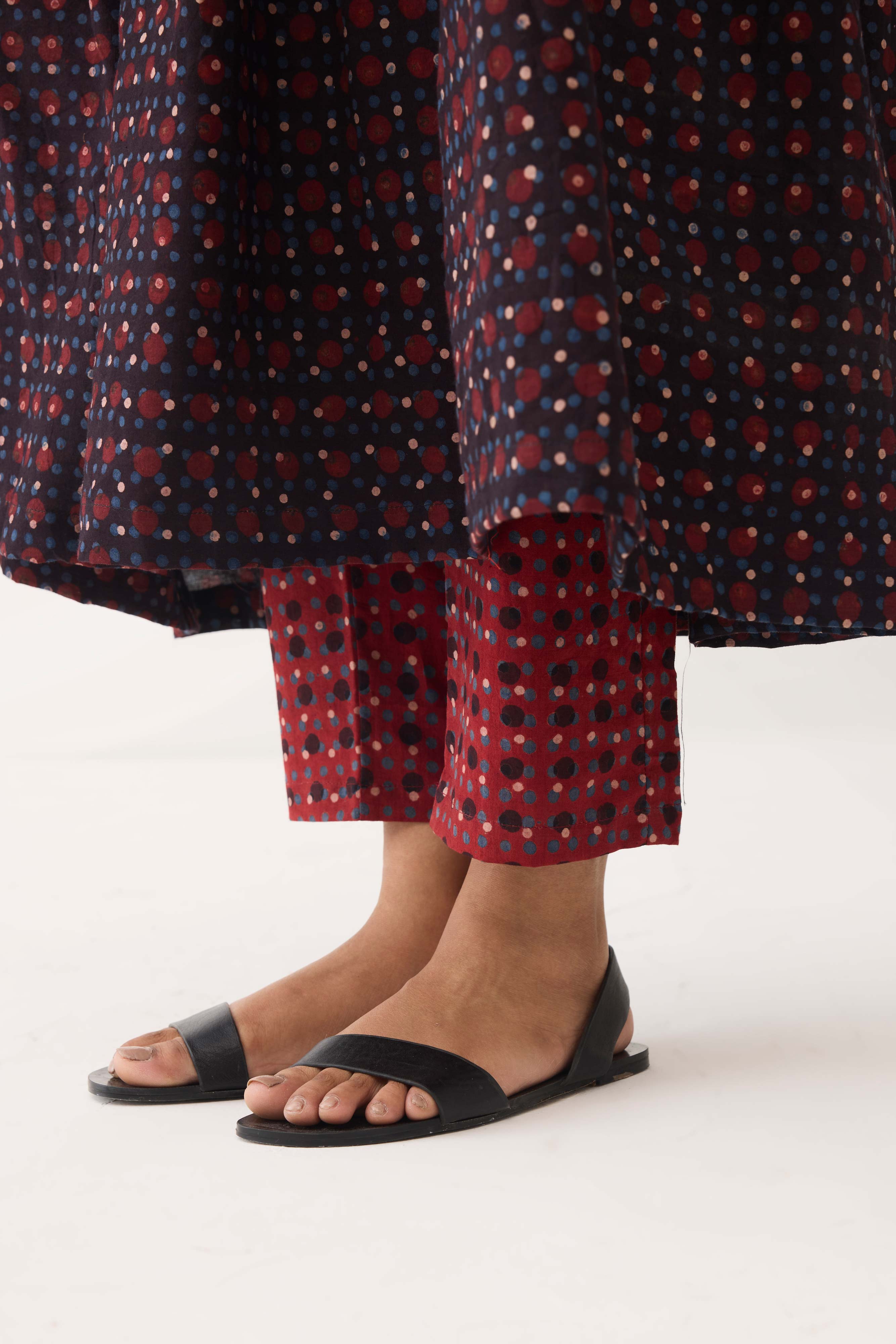 Samara Maroon Pant (9964452348203)