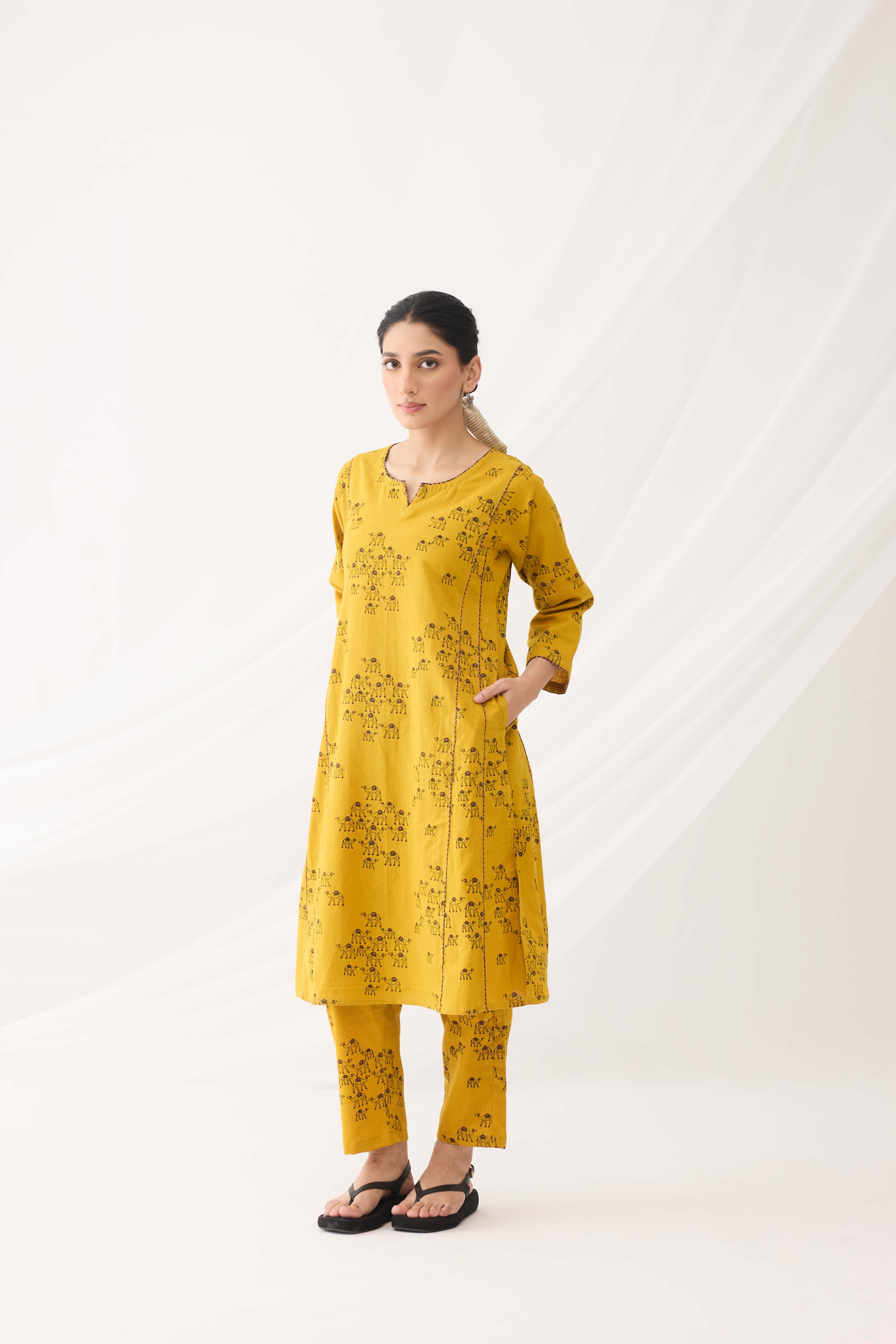Tulsi Co-ord Mustard (9964447400235)
