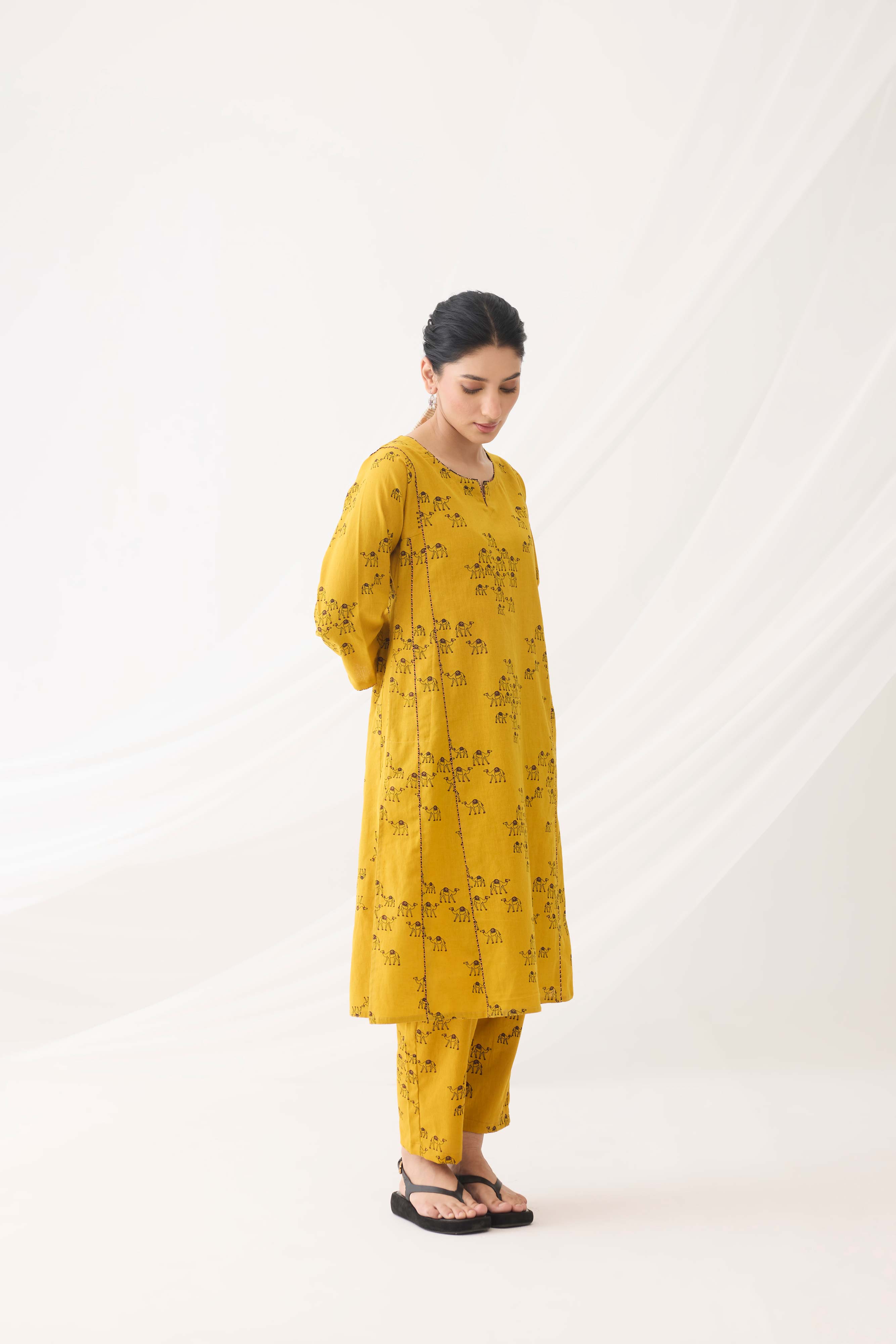Tulsi Co-ord Mustard (9964447400235)