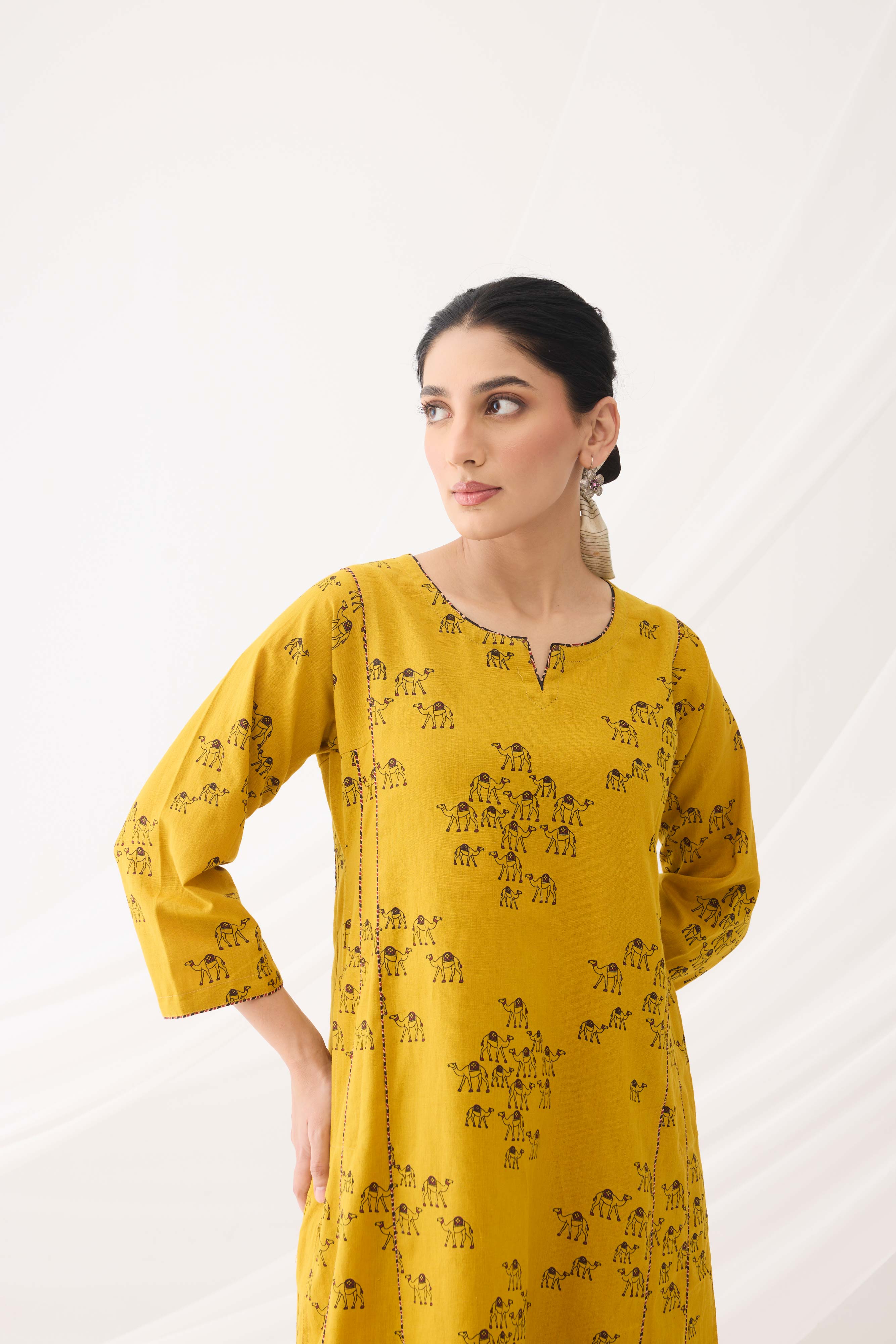 Tulsi Co-ord Mustard (9964447400235)