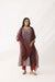 Leah Dupatta Rust Blue (9964404375851)