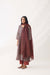 Leah Dupatta Rust Blue (9964404375851)