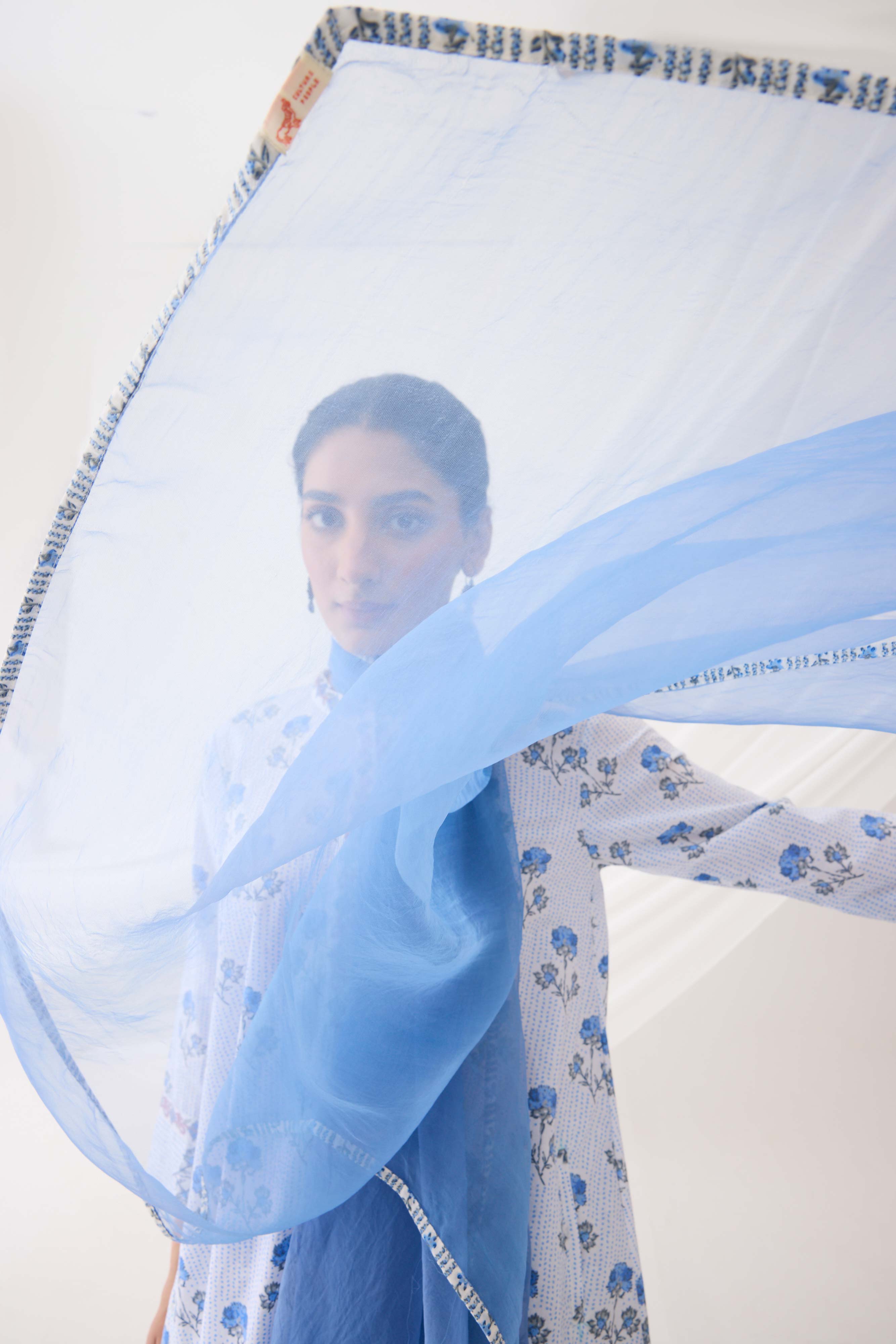 Myra Dupatta Light Blue (9964085149995)