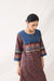 Rozana Caftan Maroon Blue (9967167439147)