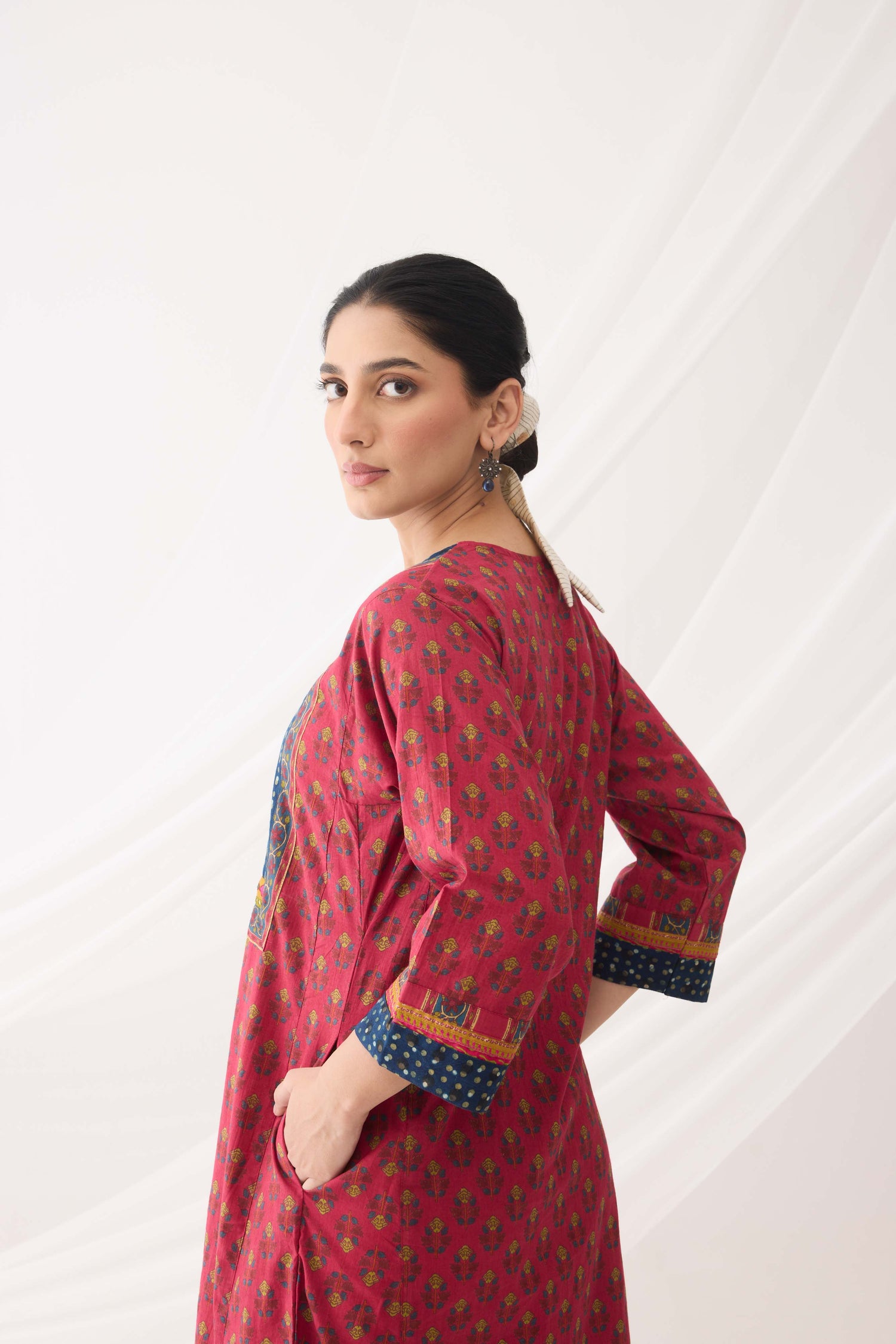 Rozana Caftan Dark Pink (9967172157739)