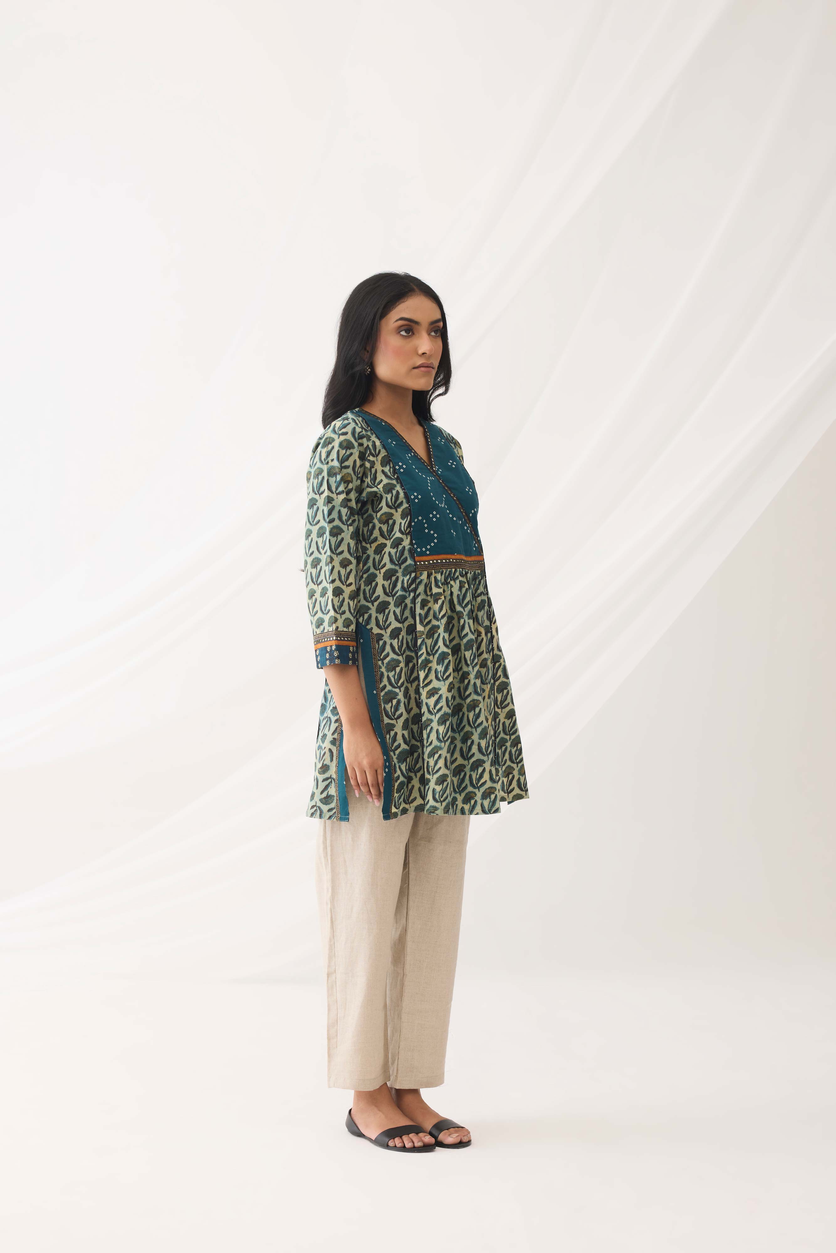 Banjara Kurti Blue Green (9967189917995)