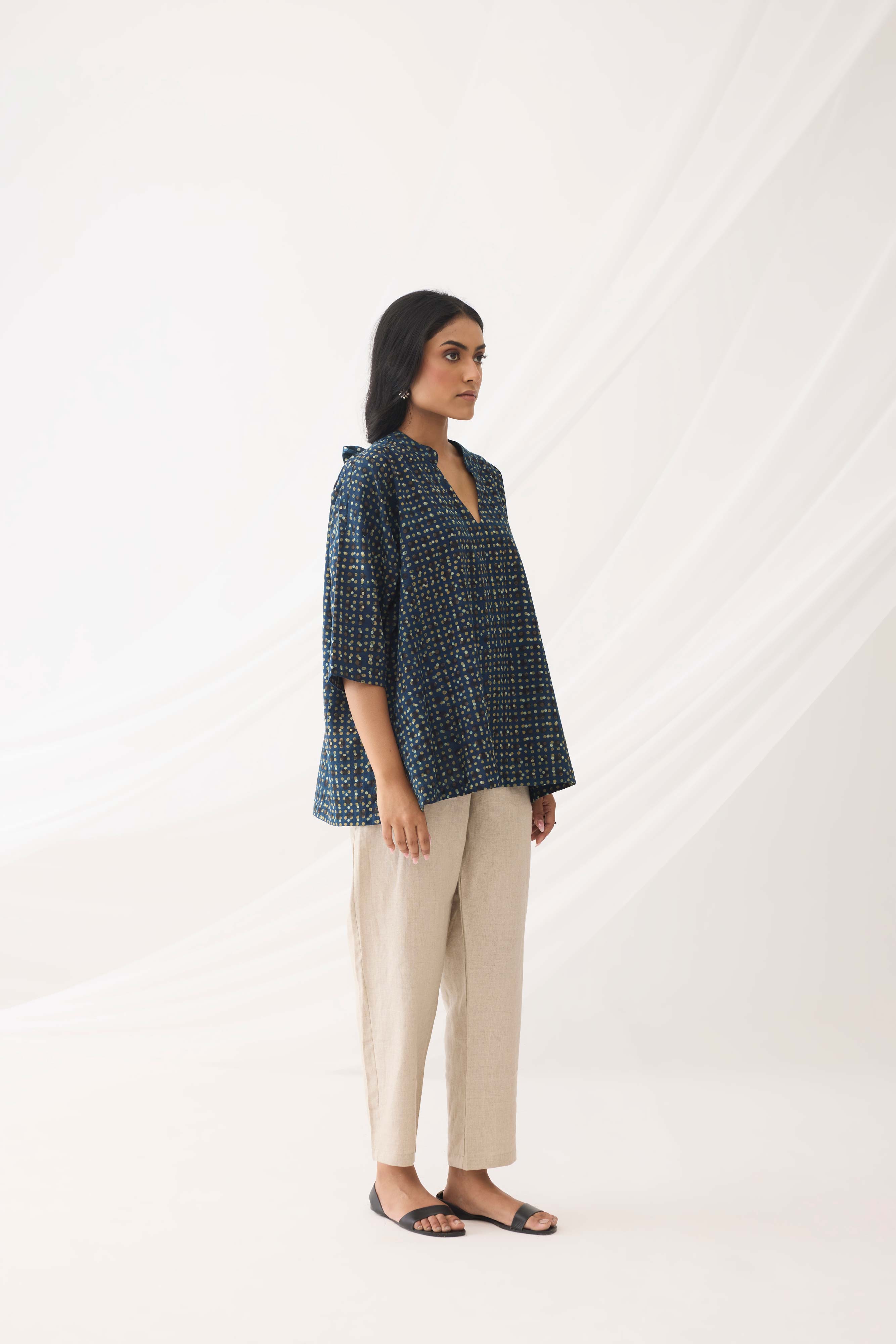 Nona Top Dark Blue (9964412961067)