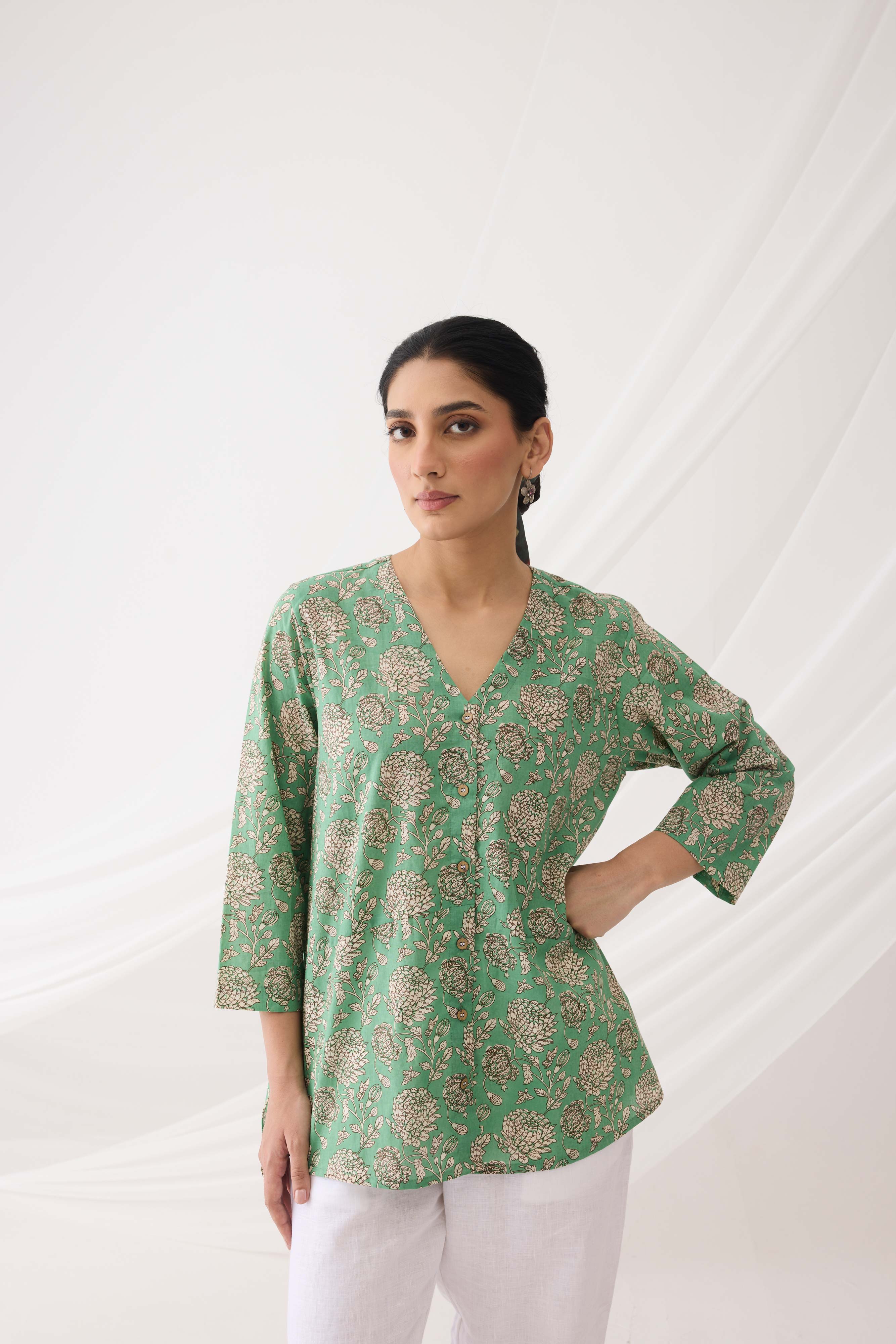 Beachy Top Jade Green (9964414632235)
