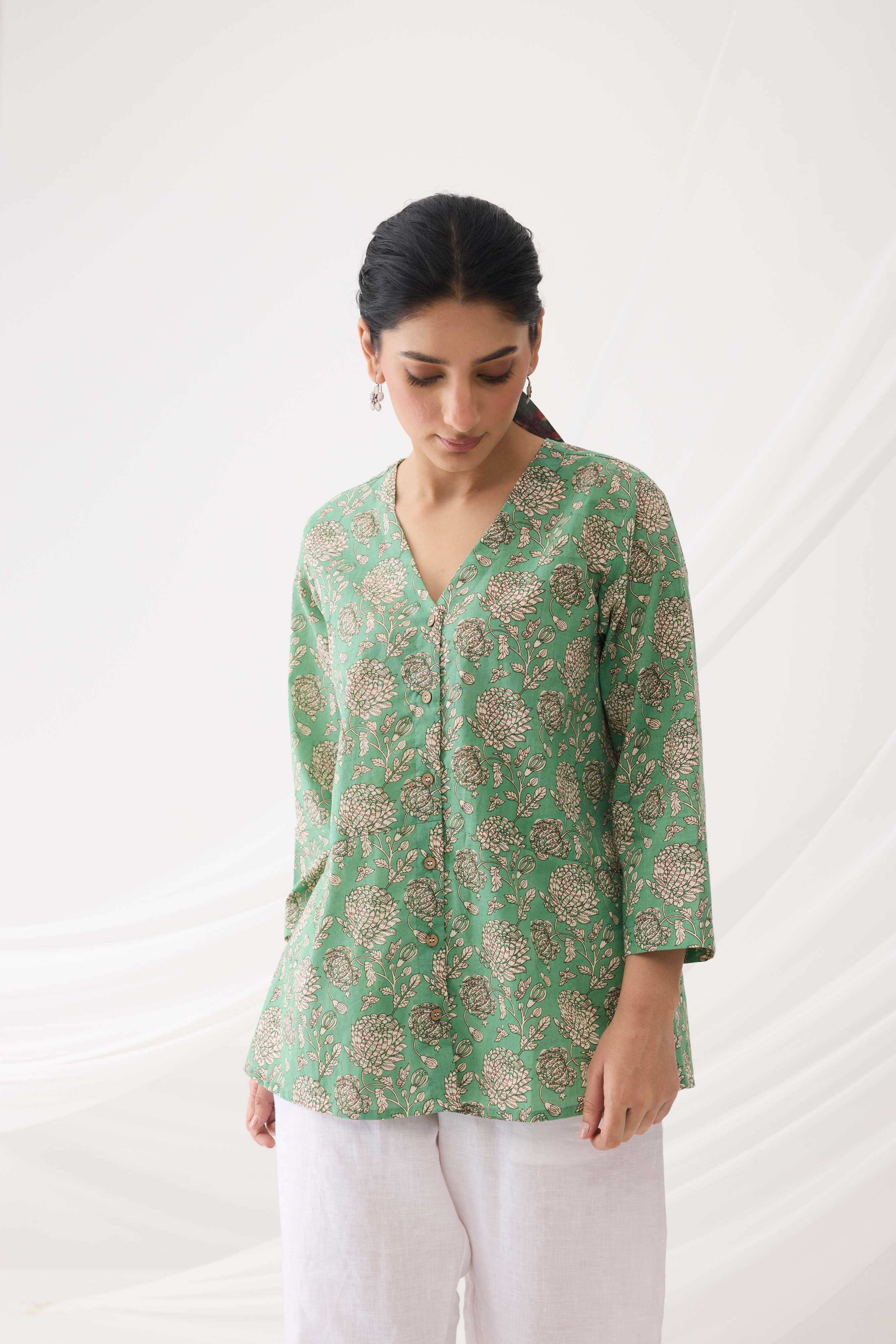 Beachy Top Jade Green (9964414632235)