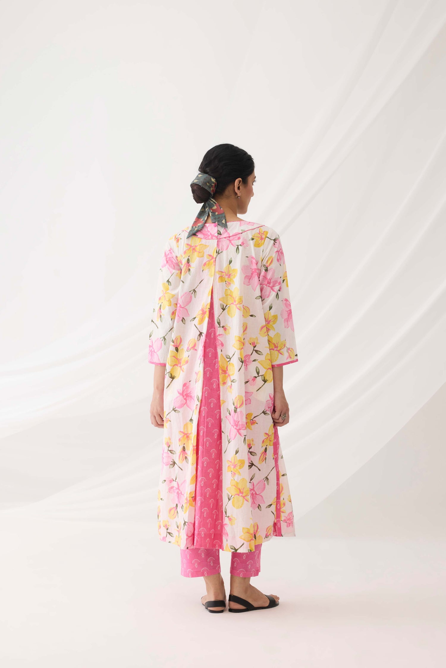 Padmini Kurta White Pink (9965267353899)