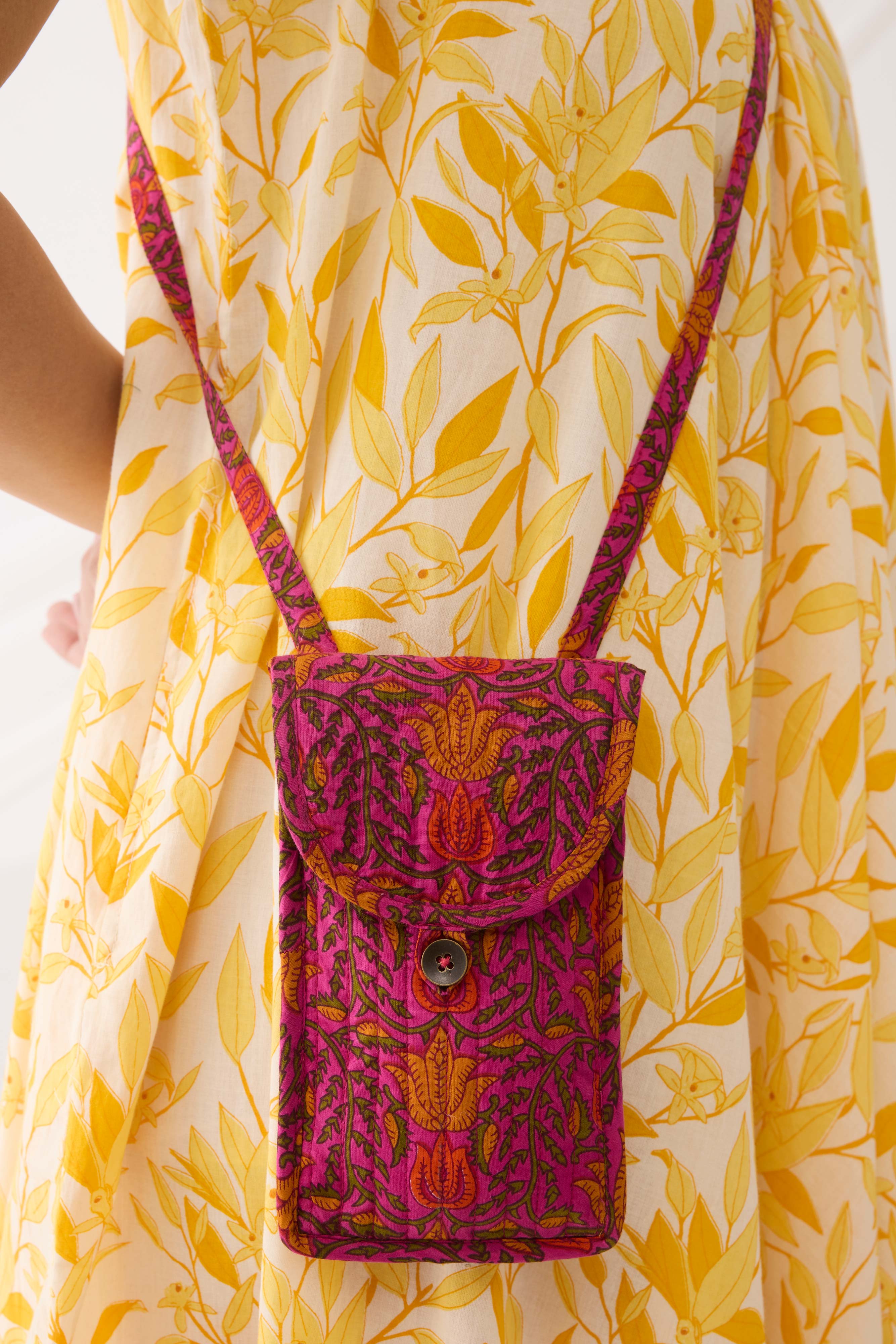 Mobile Pouch Pink Yellow (9967451078955)