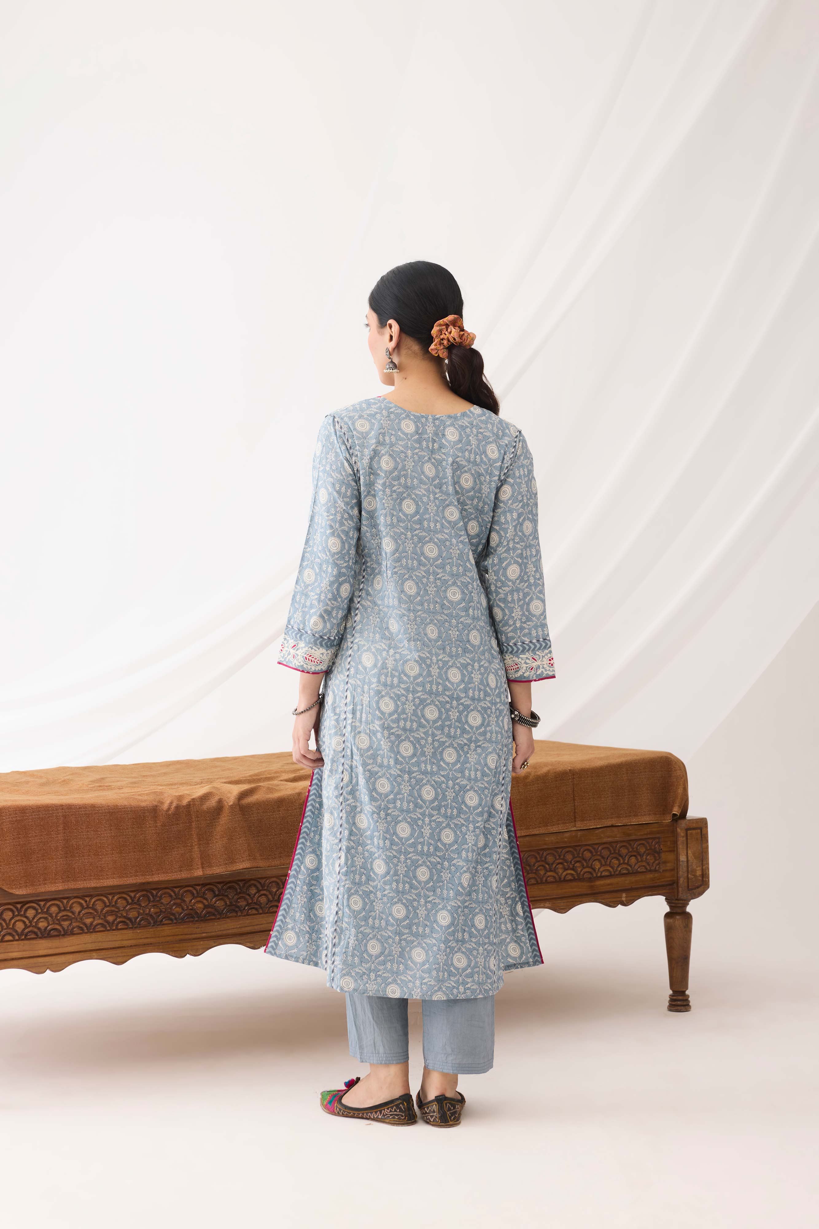 Adya Kurta Light Grey (9964269142315)