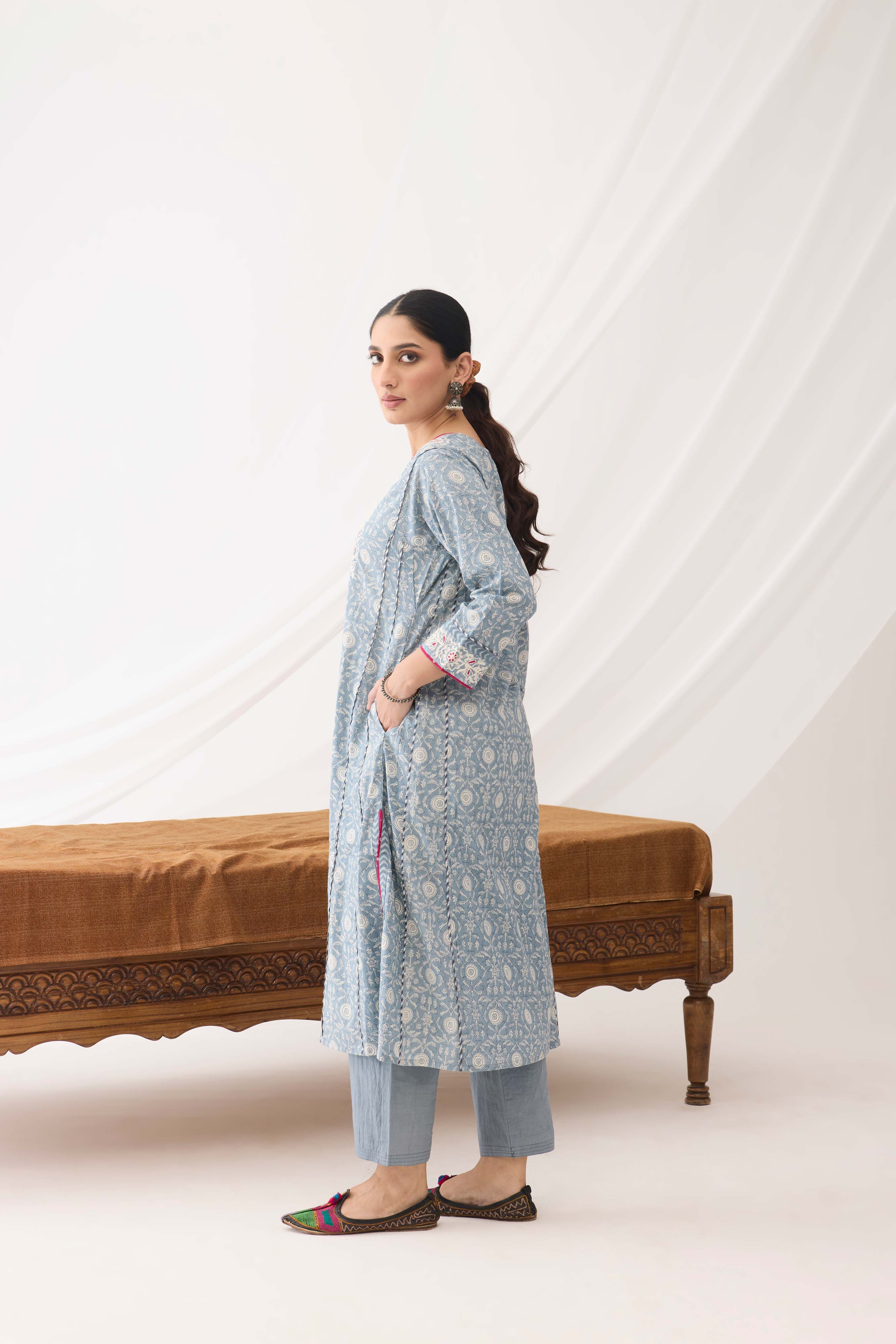 Adya Kurta Light Grey (9964269142315)