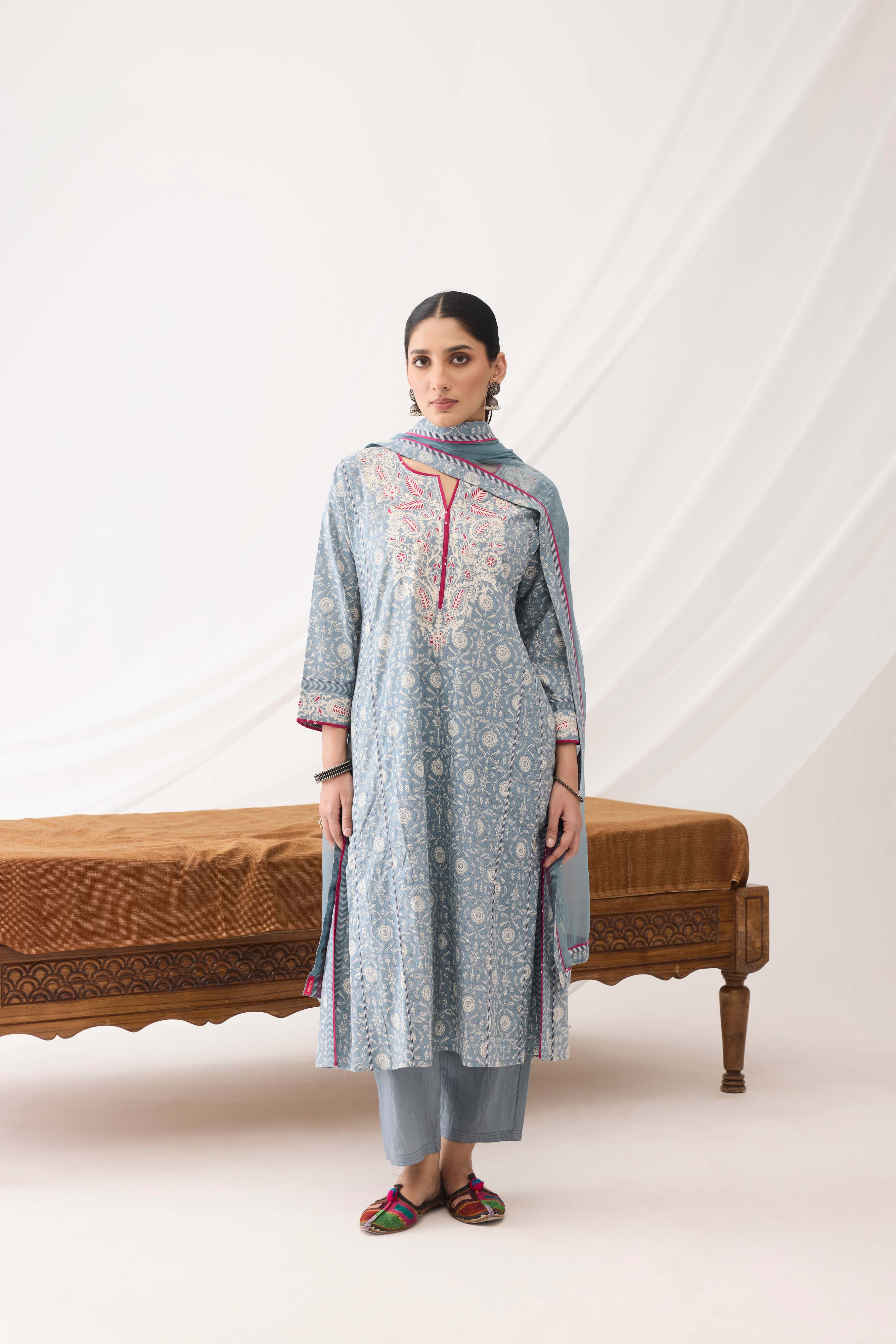 Adya Kurta Light Grey (9964269142315)
