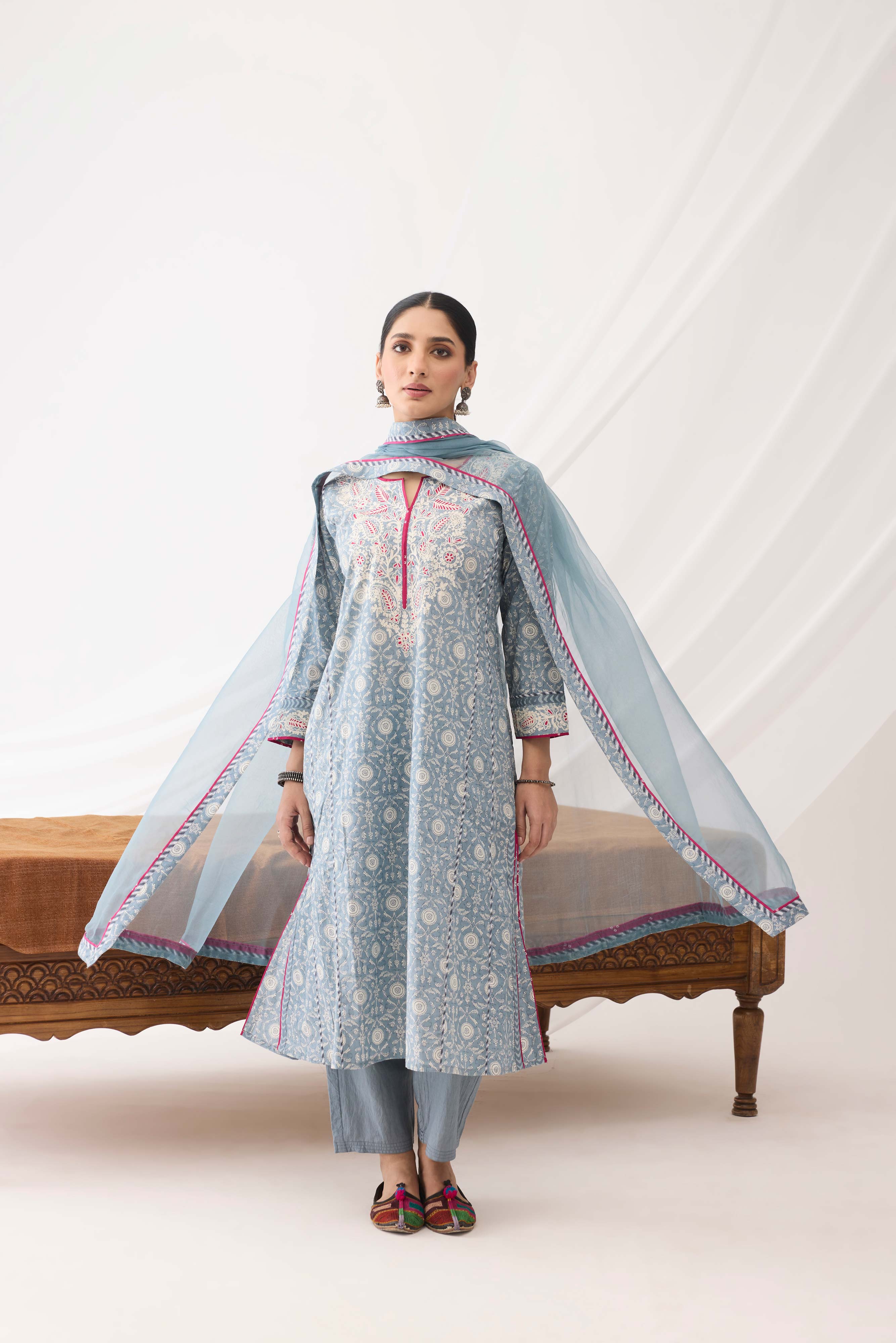 Adya Kurta Light Grey (9964269142315)