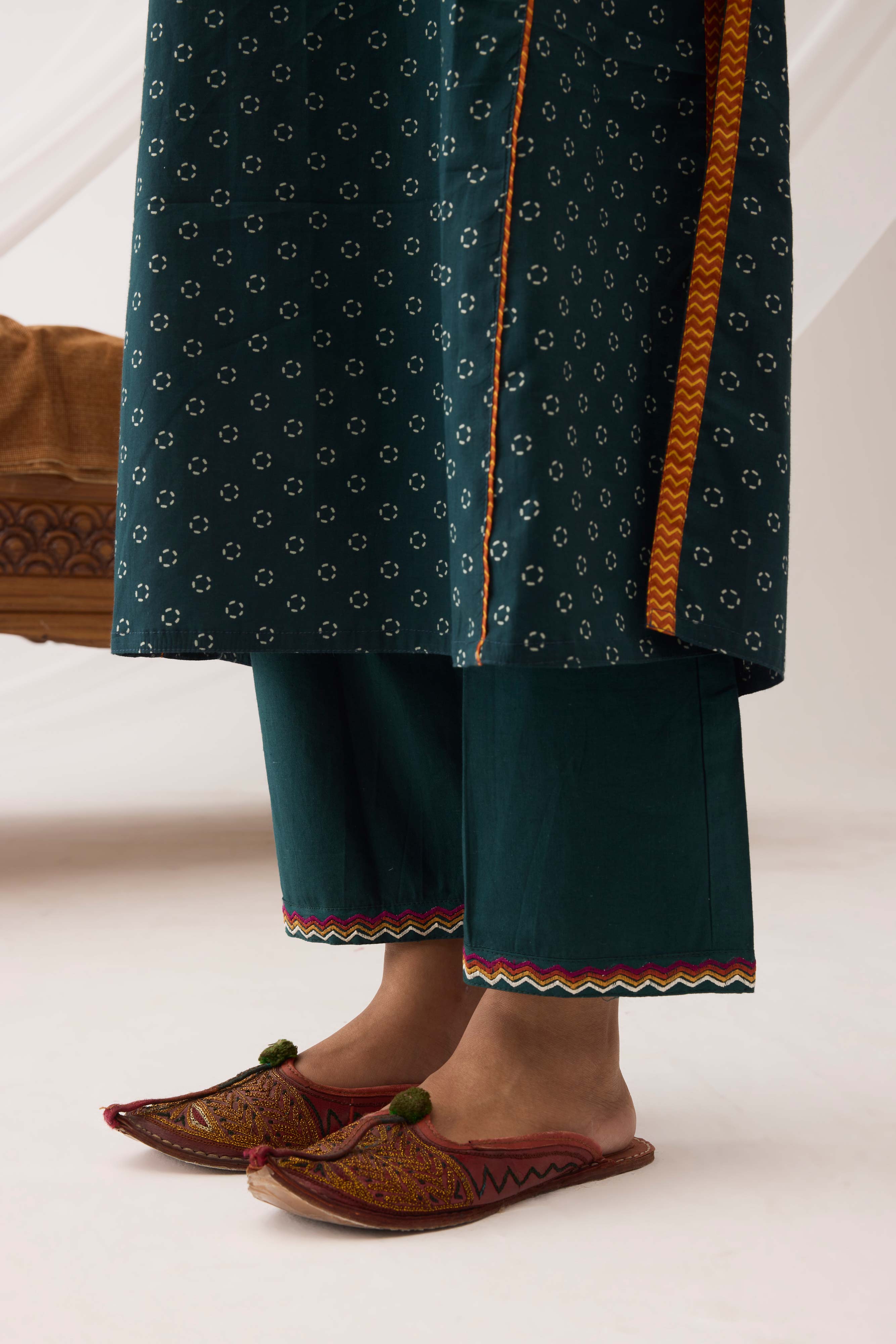 Dienne Pant Bottle Green (9963690361131)