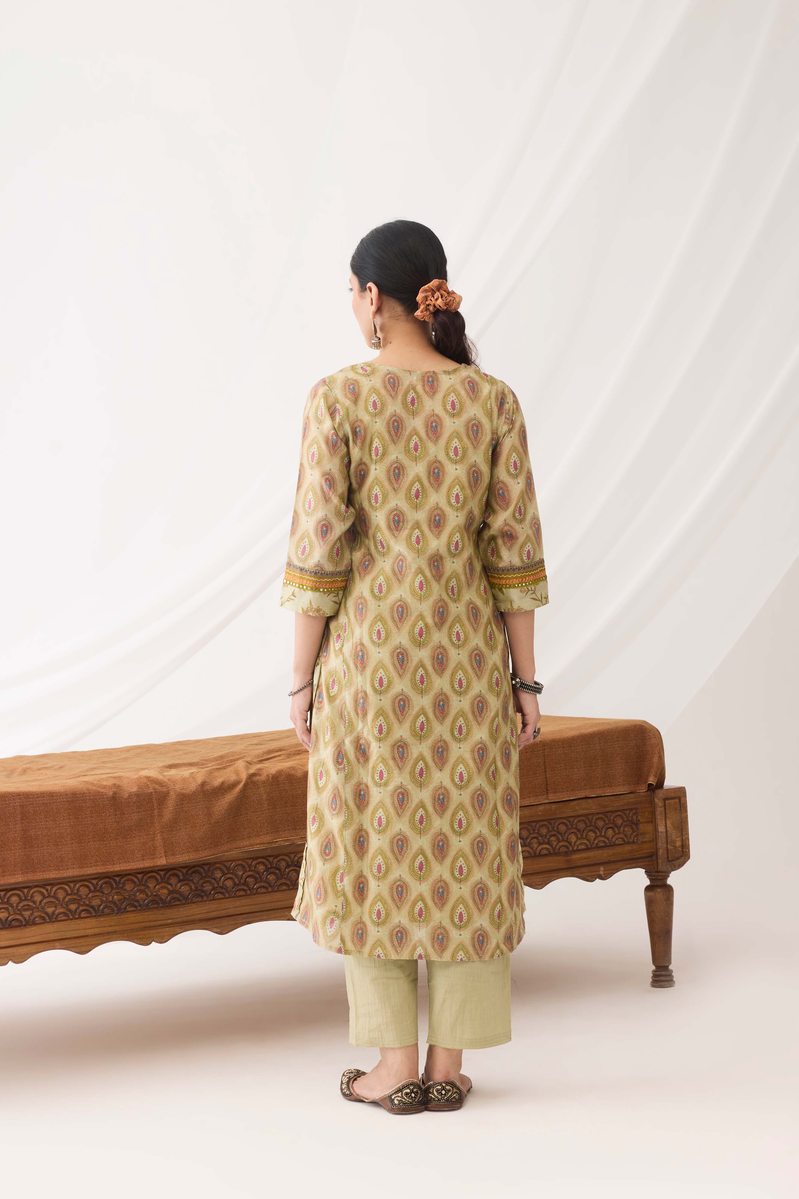 Rozana Kurta Green (9963715559723)