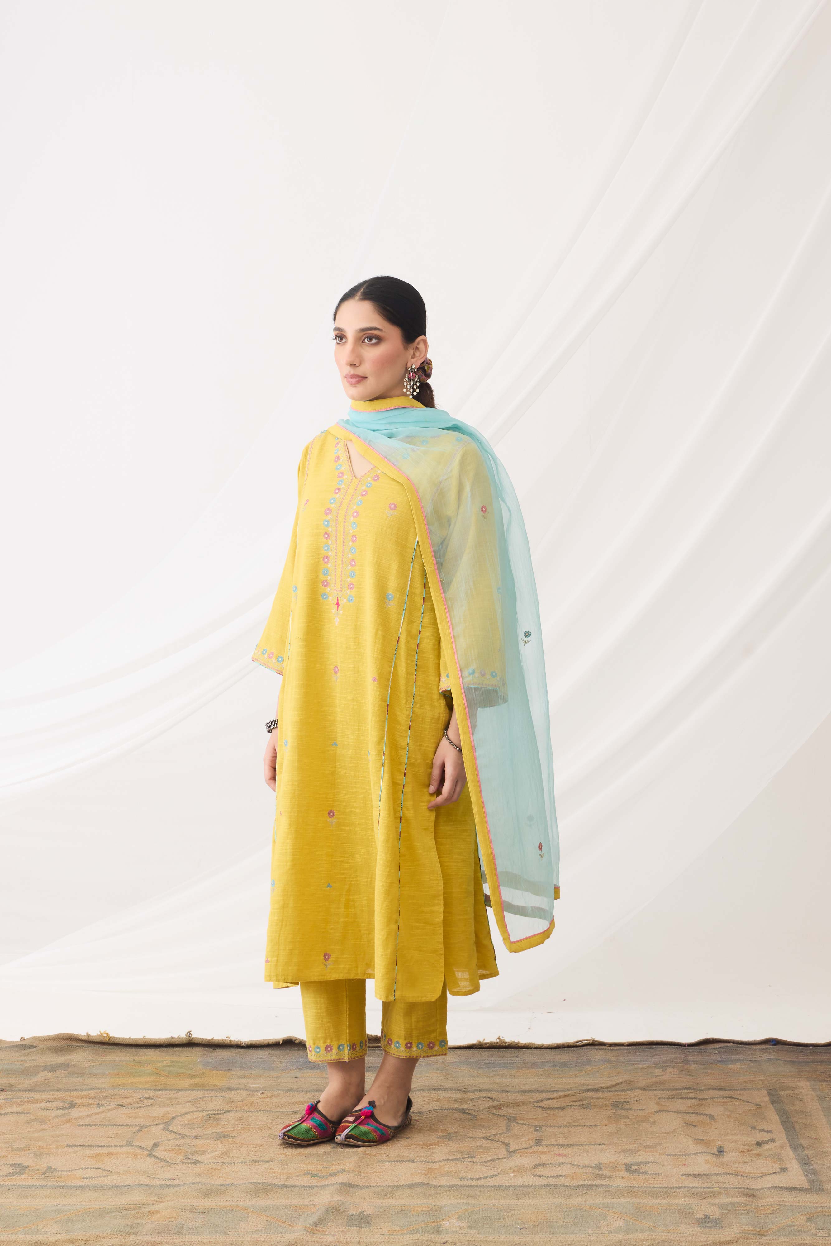 Ramya Kurta Yellow (9963517051179)