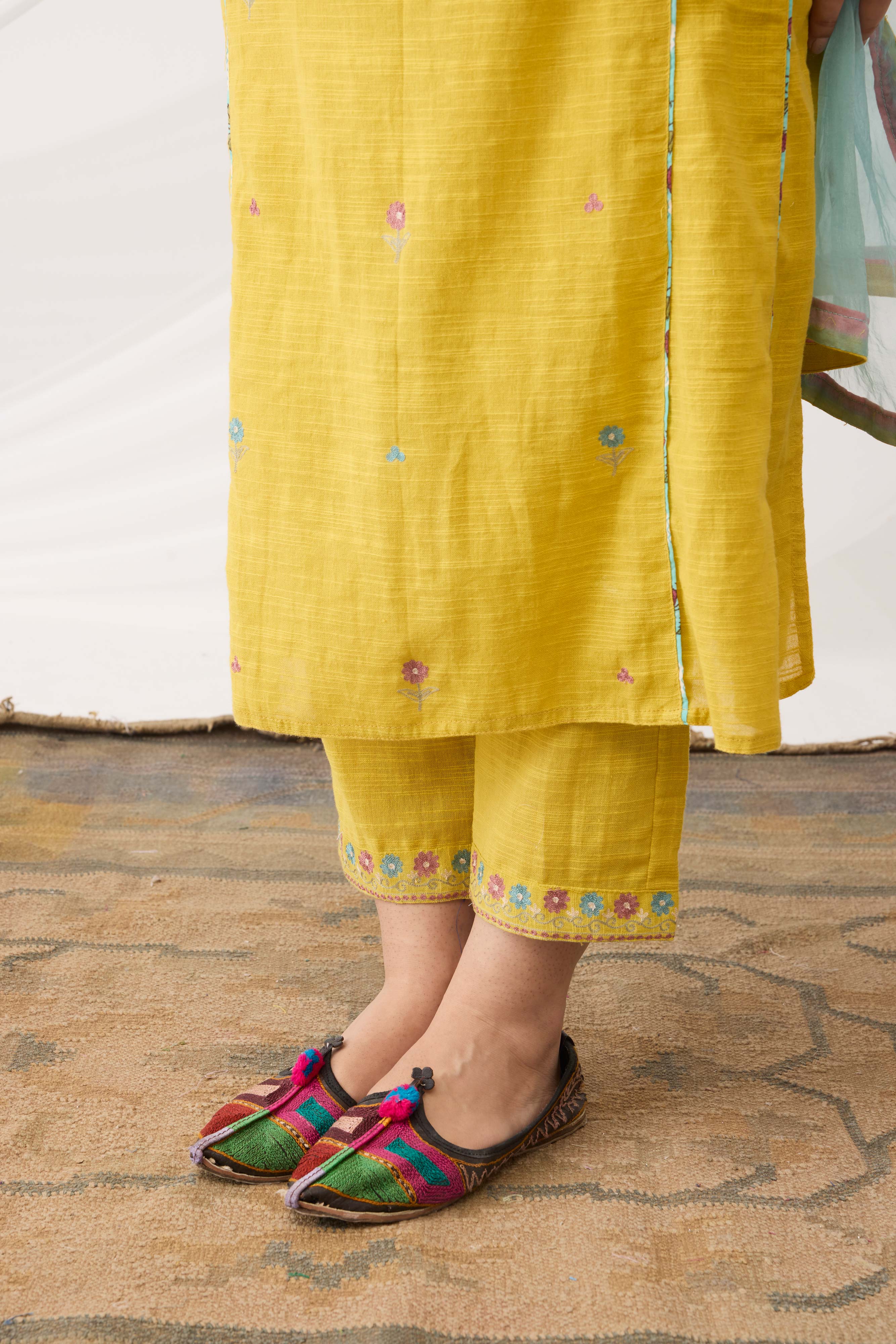 Ramya Pant Yellow (9963517837611)
