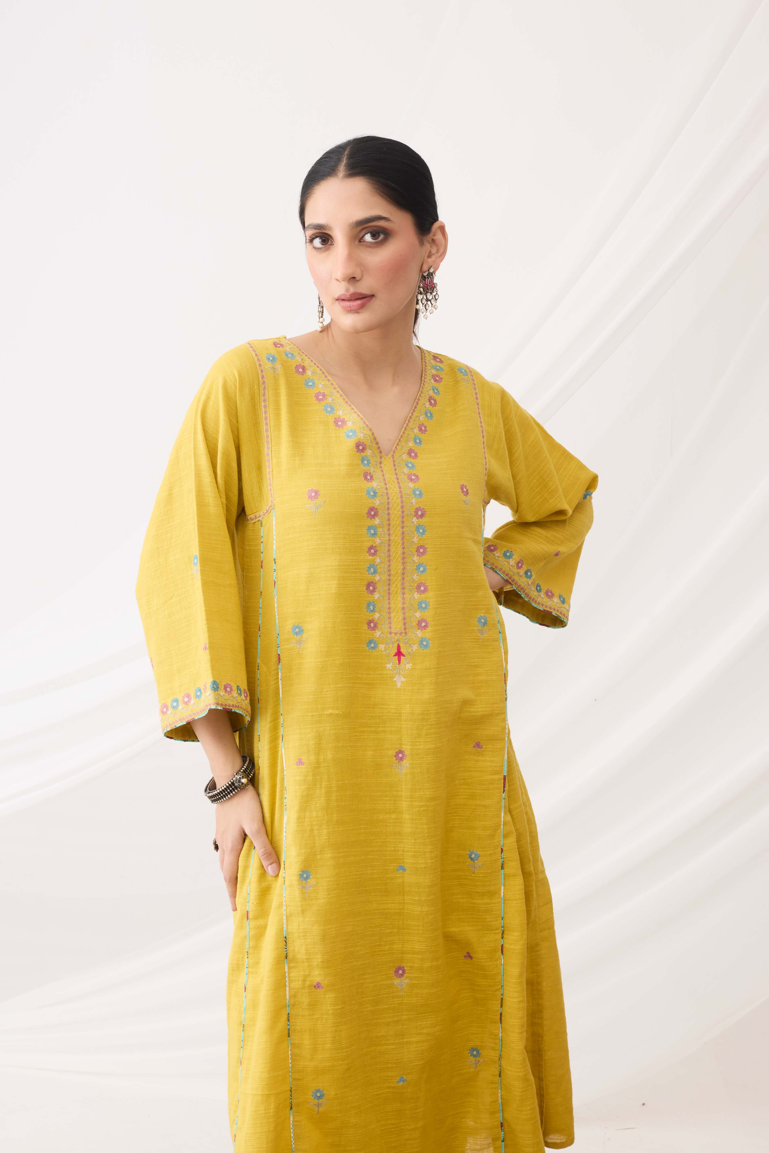 Ramya Kurta Yellow (9963517051179)