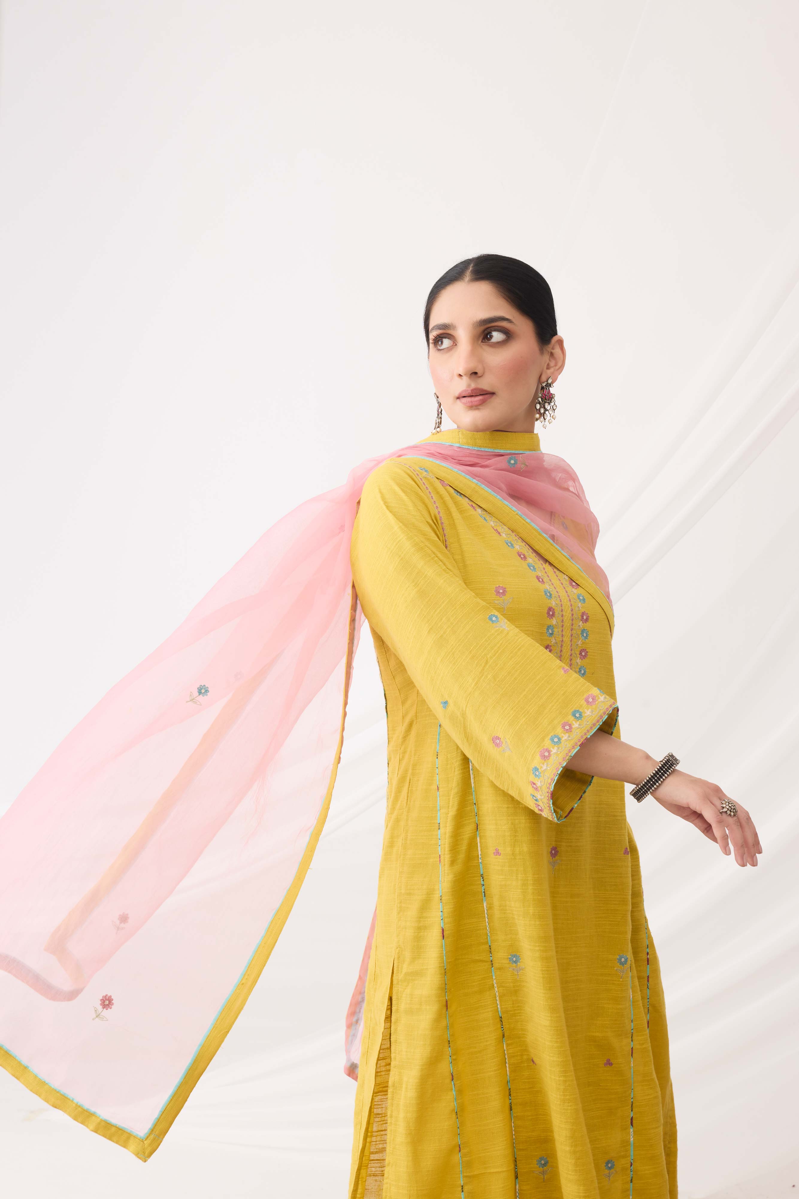 Ramya Kurta Yellow (9963517051179)