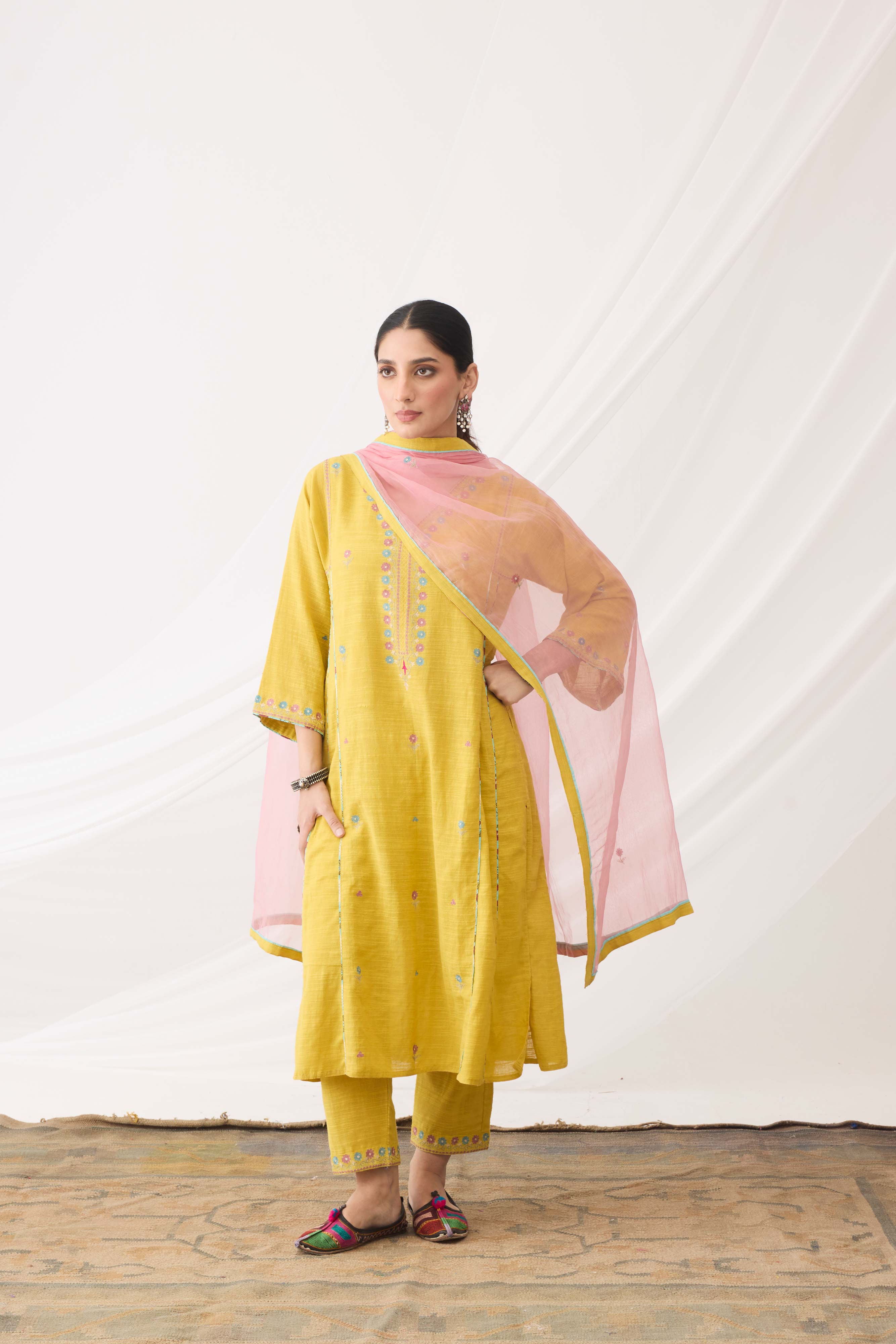 Ramya Kurta Yellow (9963517051179)