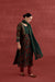 Elina Chanderi Vanaspati Block Printed Kurta Rust Green (10040336875819)