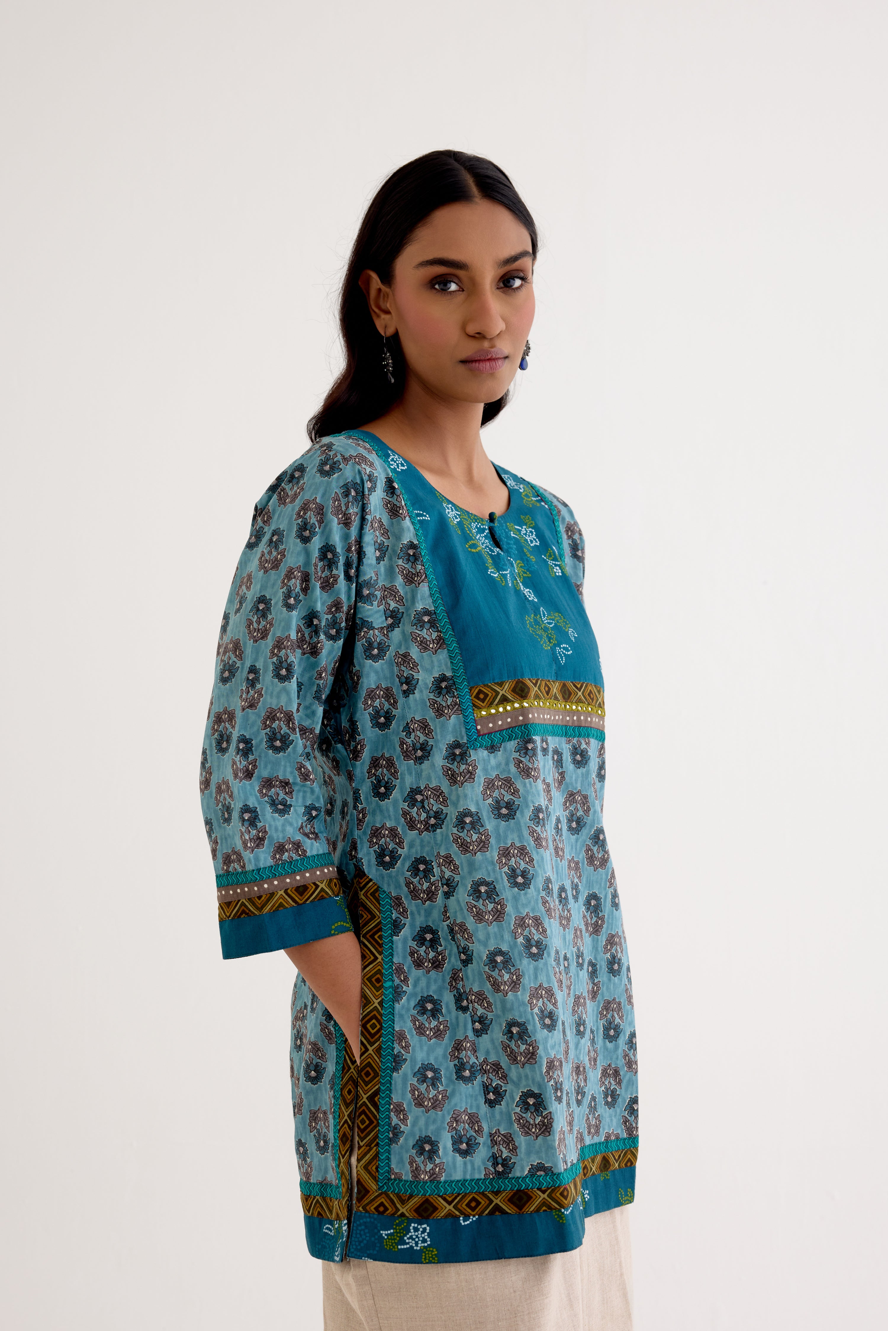 Rozana Kurti Turquoise (10049787396395)
