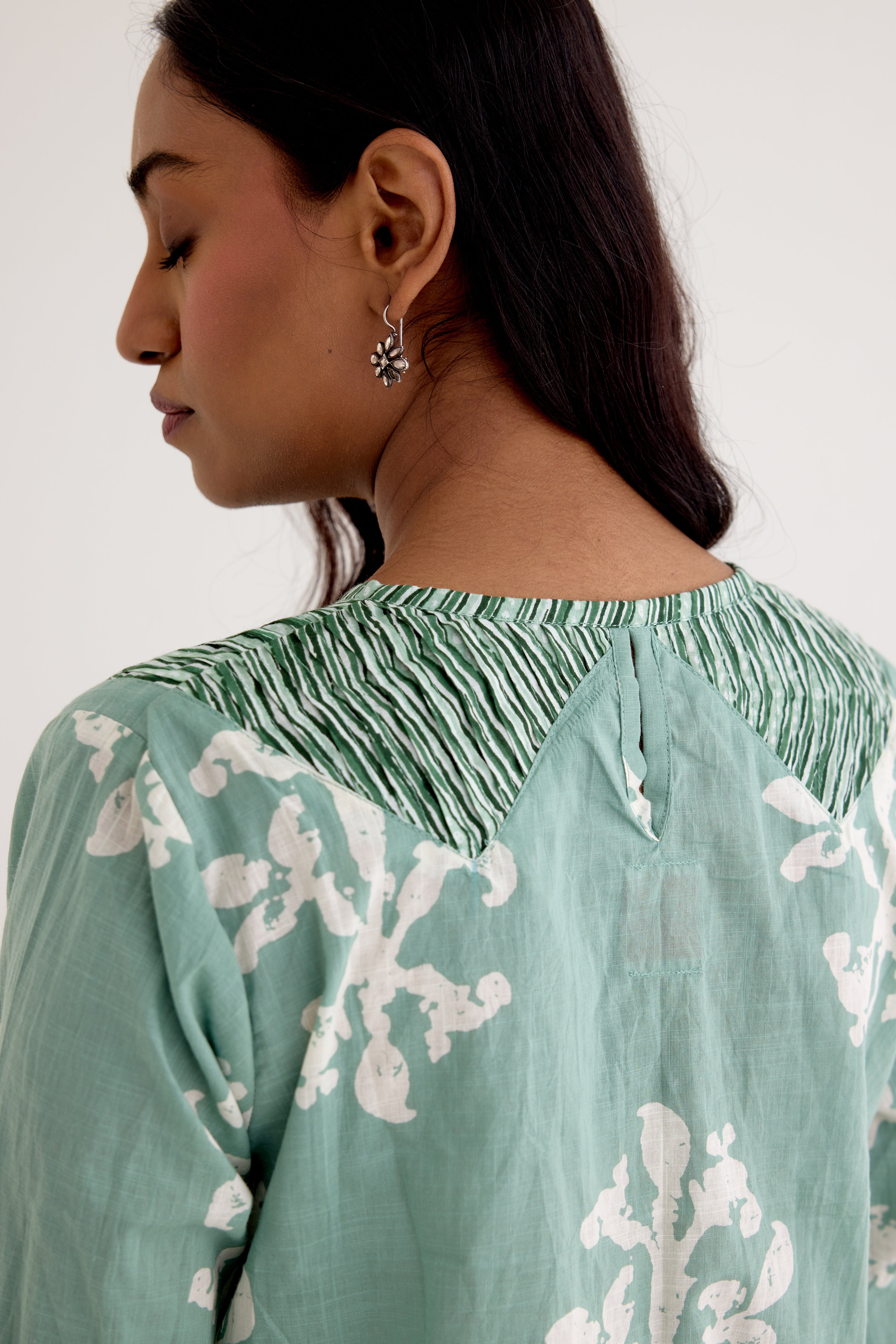 Iris Top Jade Green (10049786380587)