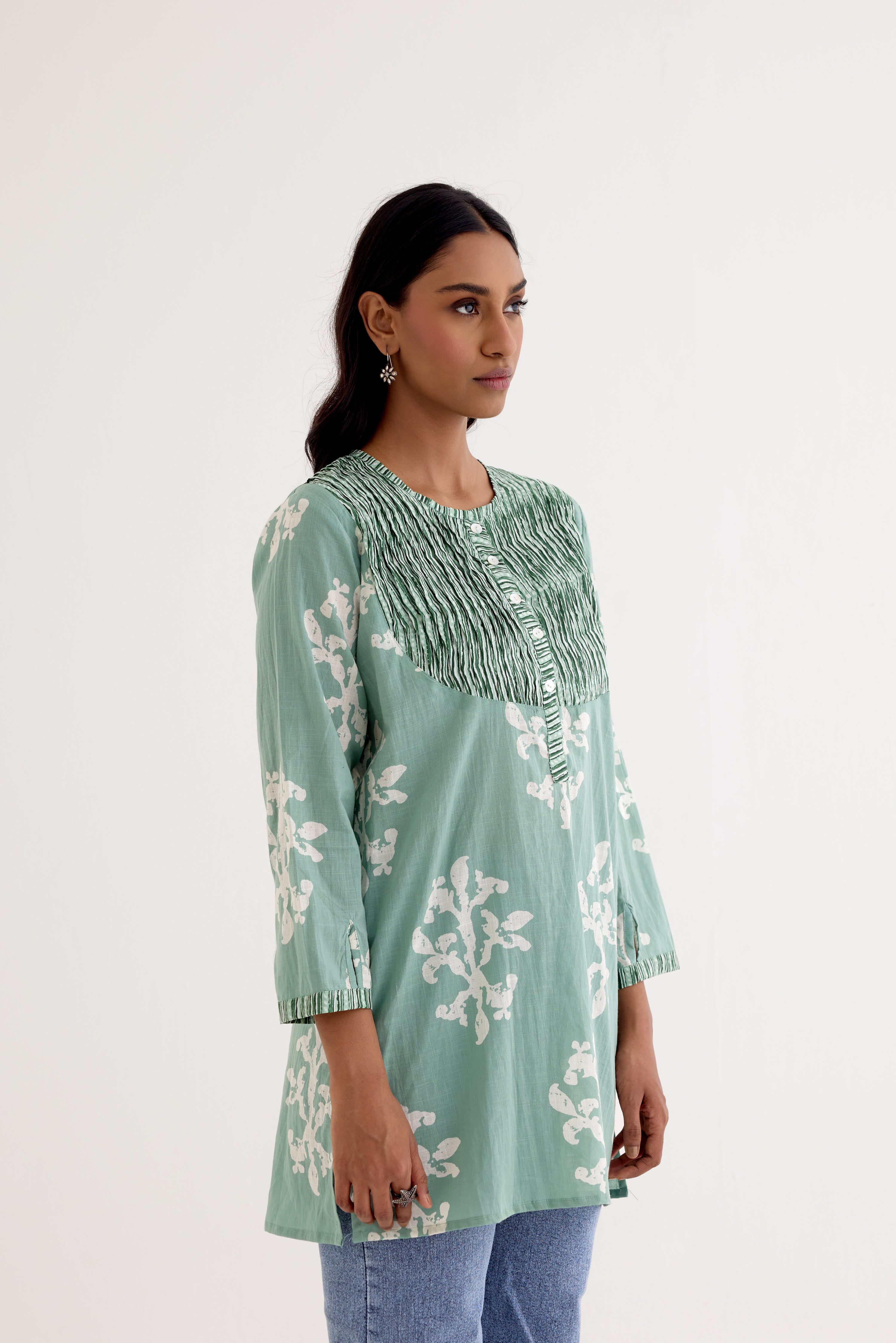 Iris Top Jade Green (10049786380587)