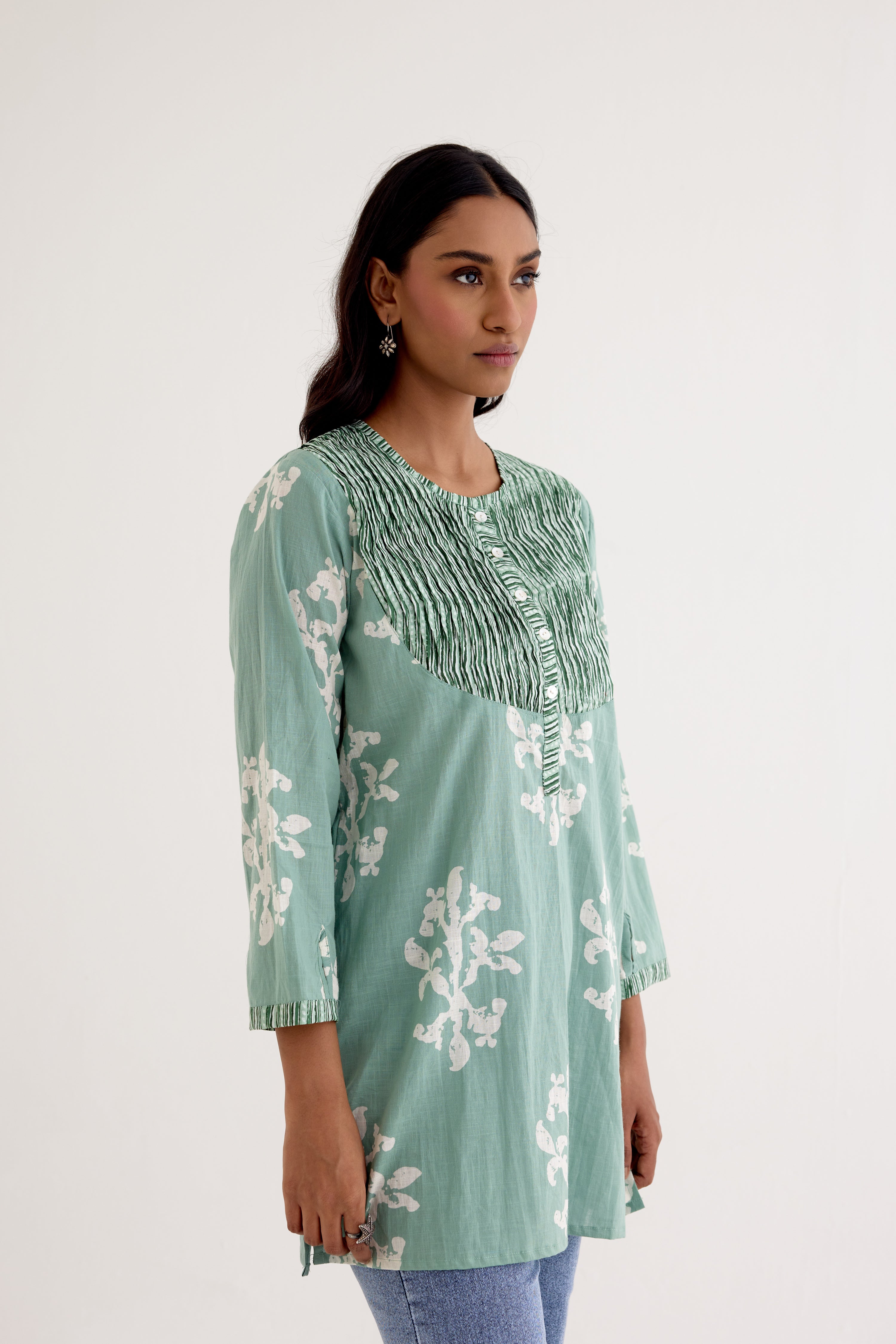 Iris Top Jade Green (10049786380587)
