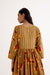 Samara Block Printed Dress Ochre (10040170086699)
