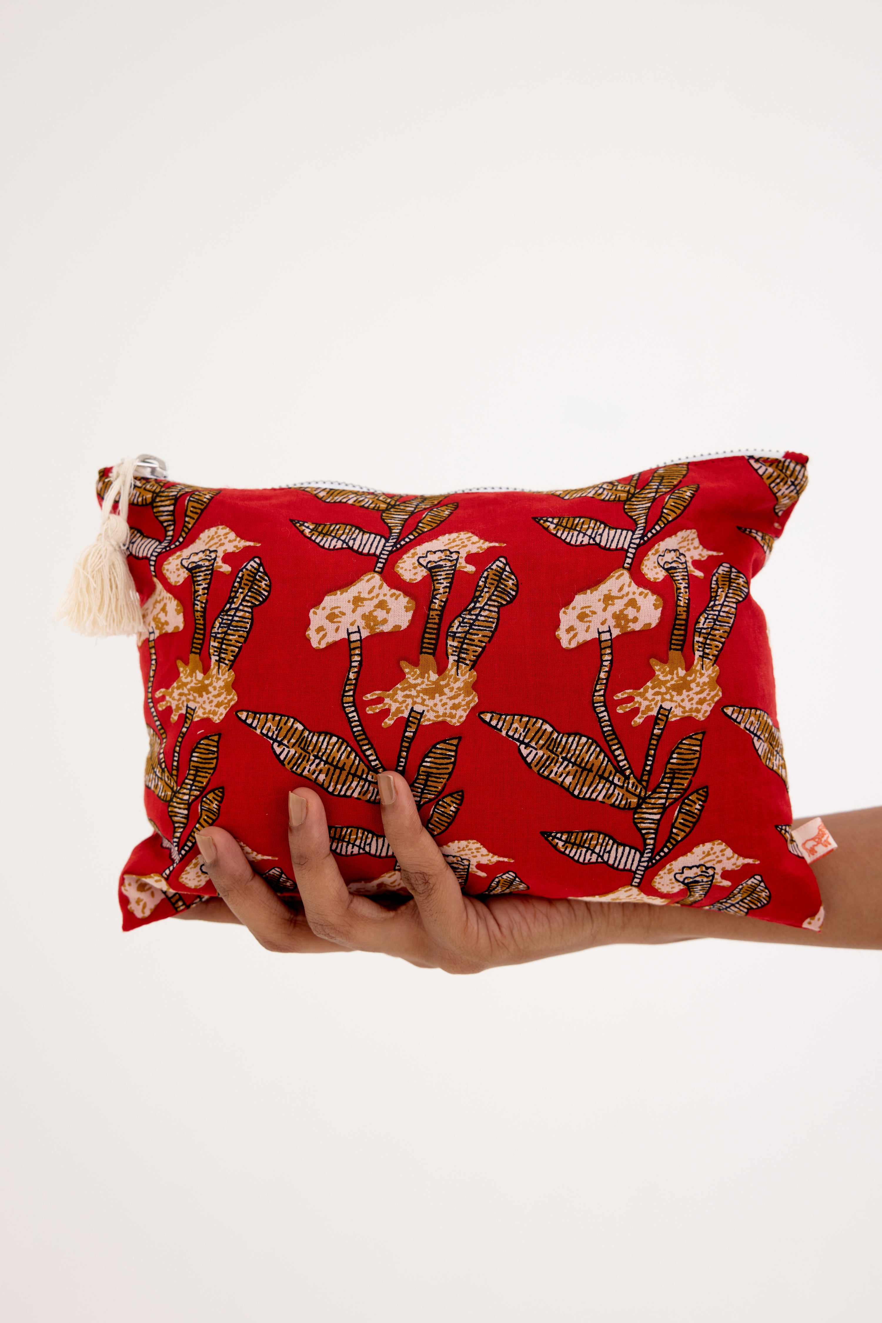 Utility Pouch Printed Red (10040359452971)
