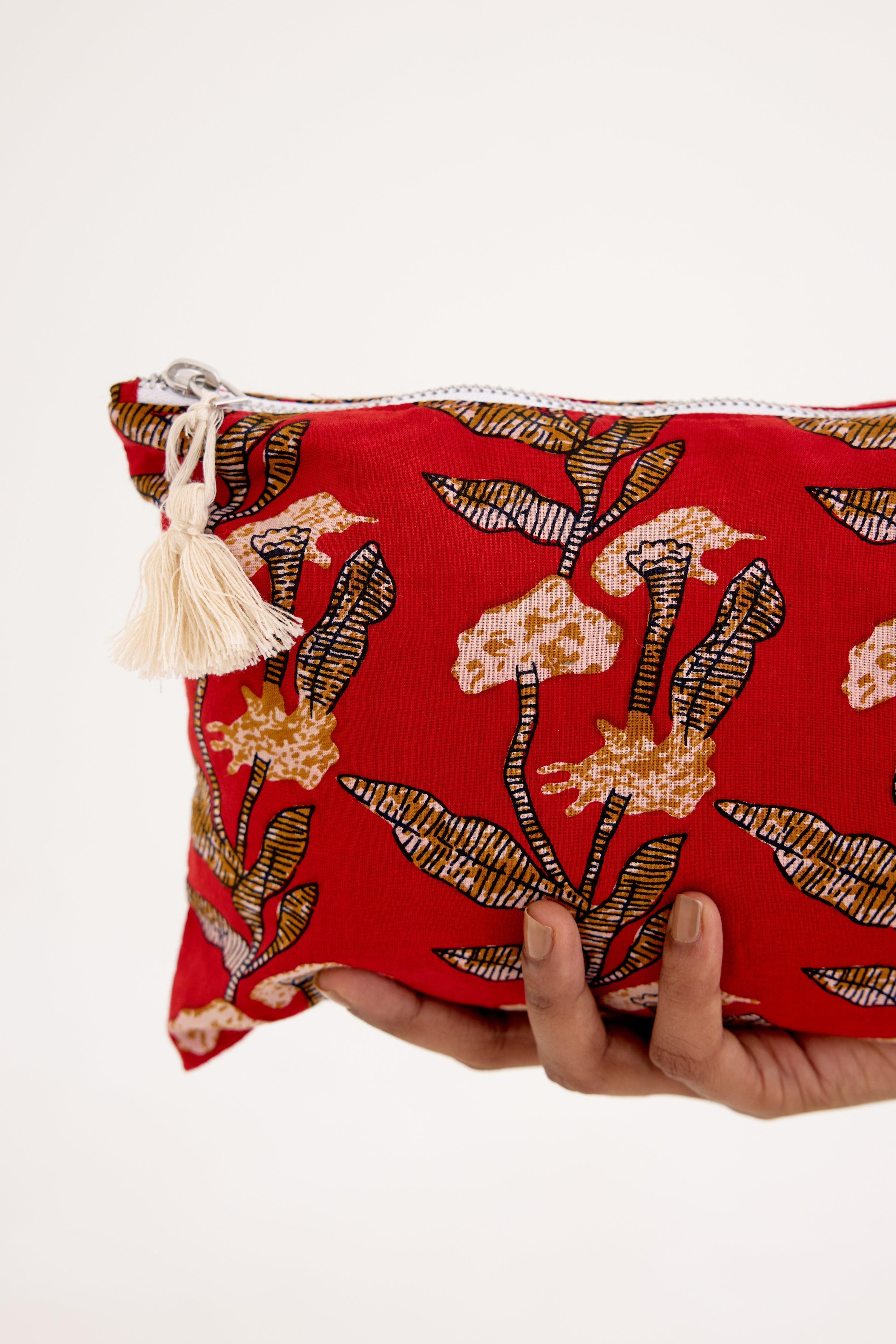 Utility Pouch Printed Red (10040359452971)