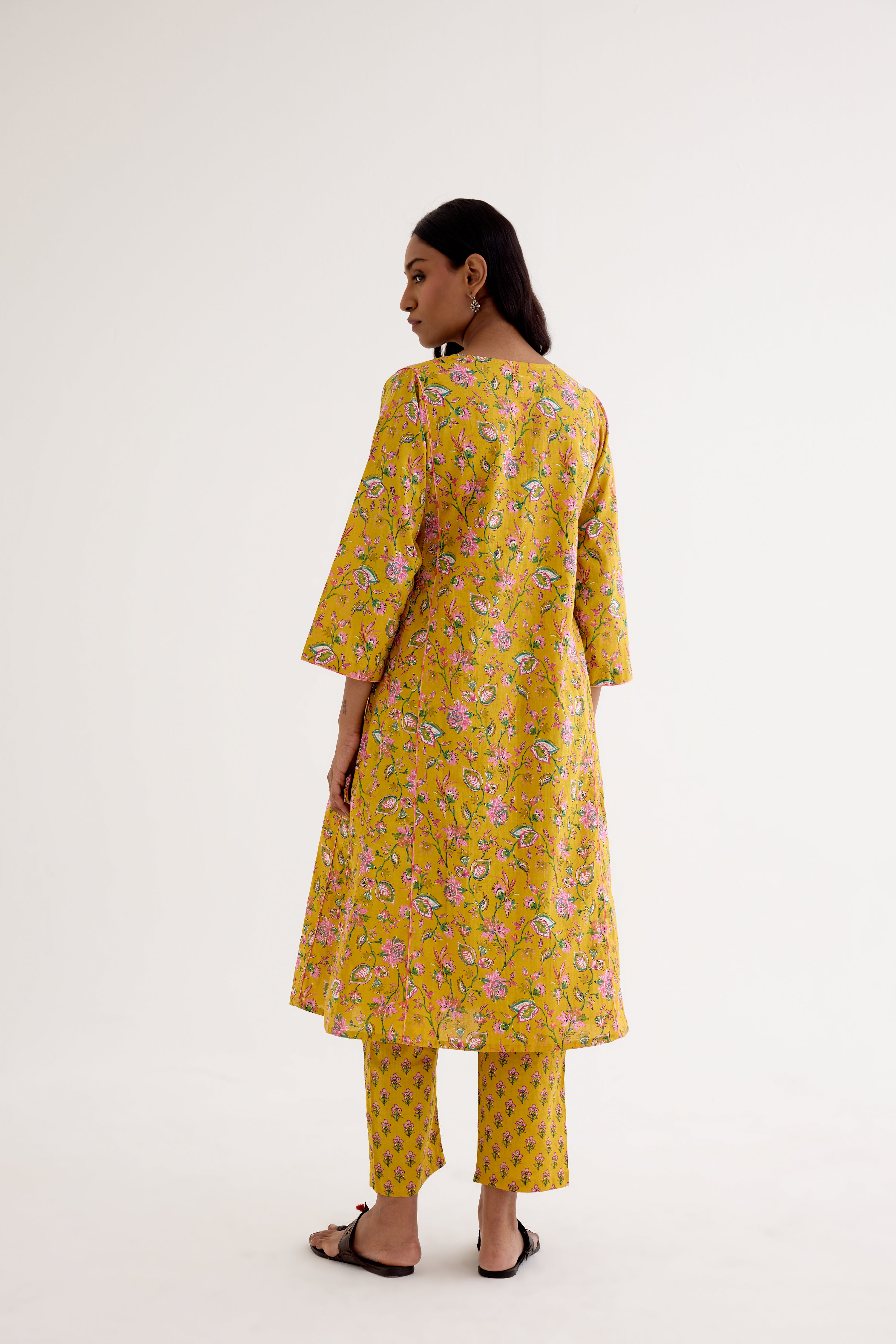 Tulsi Kurta Yellow (10040164188459)
