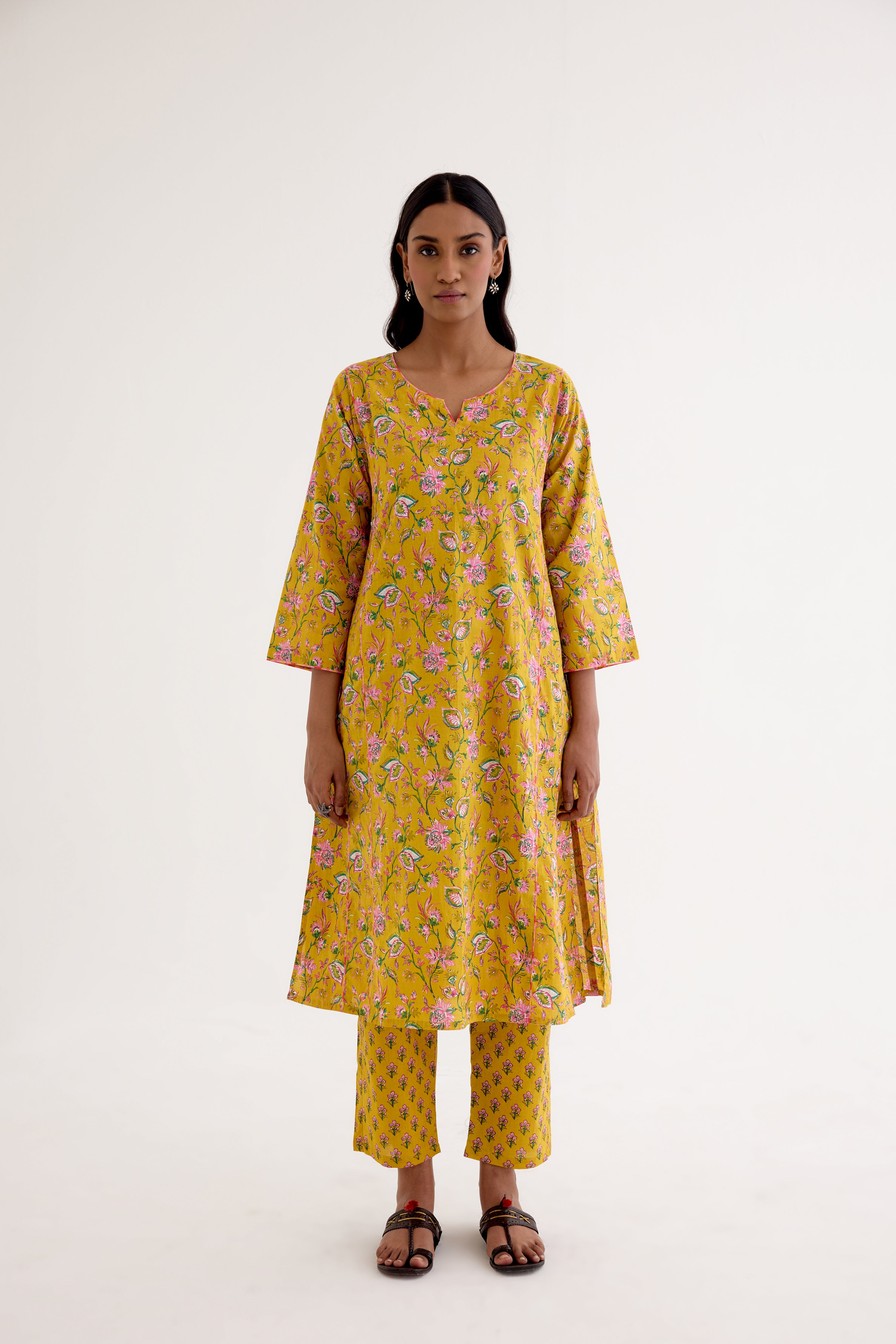 Tulsi Kurta Yellow (10040164188459)