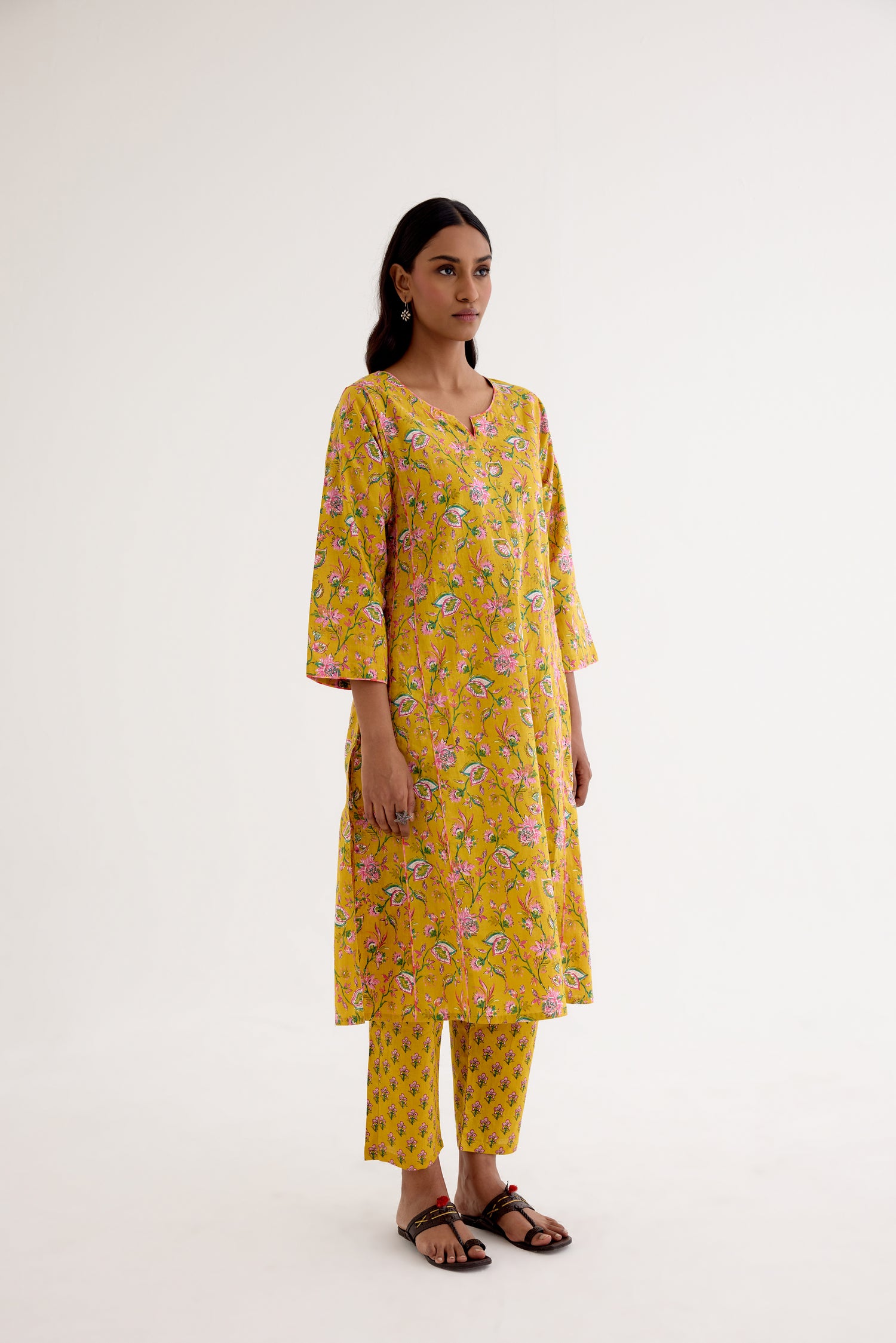 Tulsi Kurta Yellow (10040164188459)