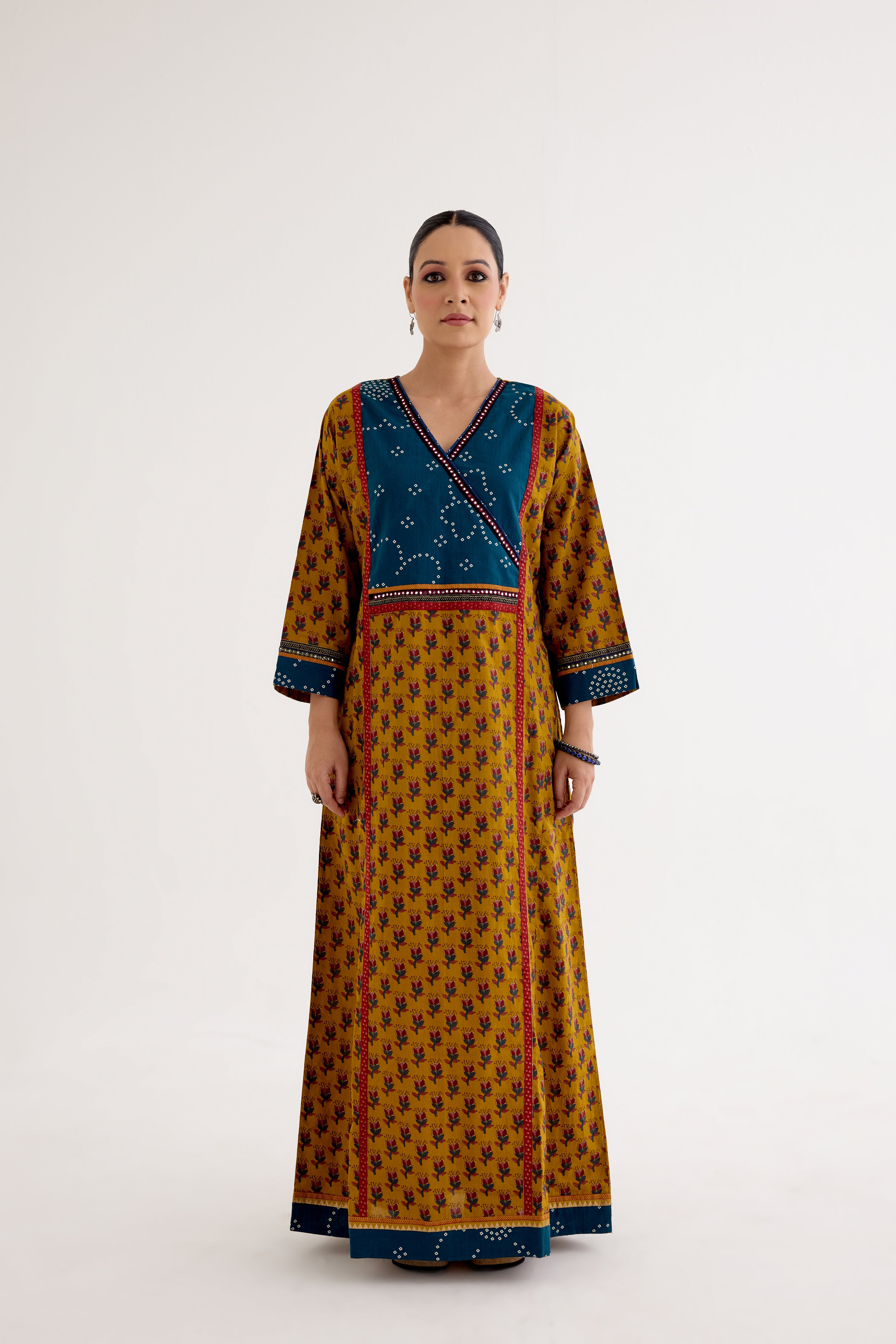 Rozana Caftan Mustard (10040288477483)