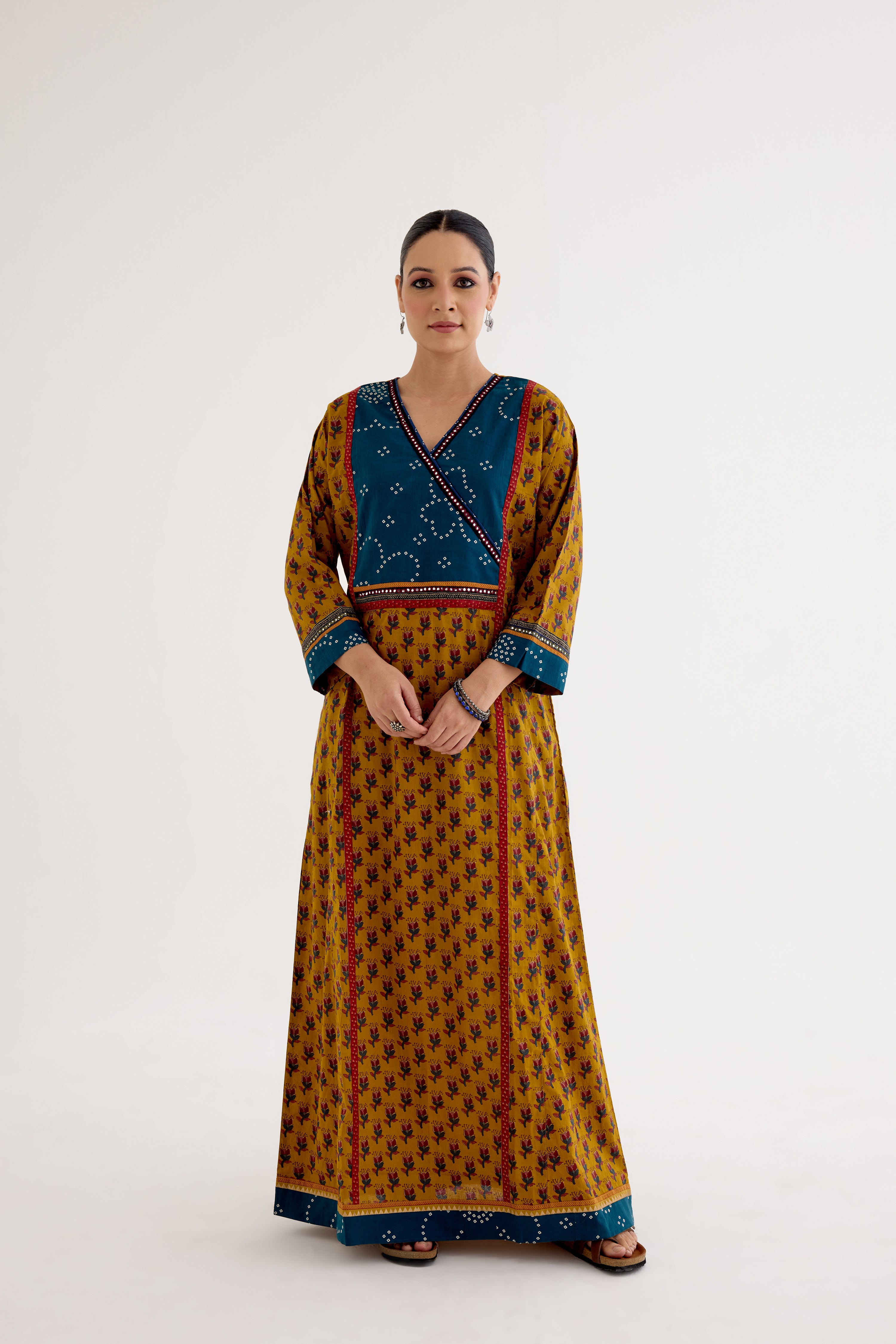 Rozana Caftan Mustard (10040288477483)